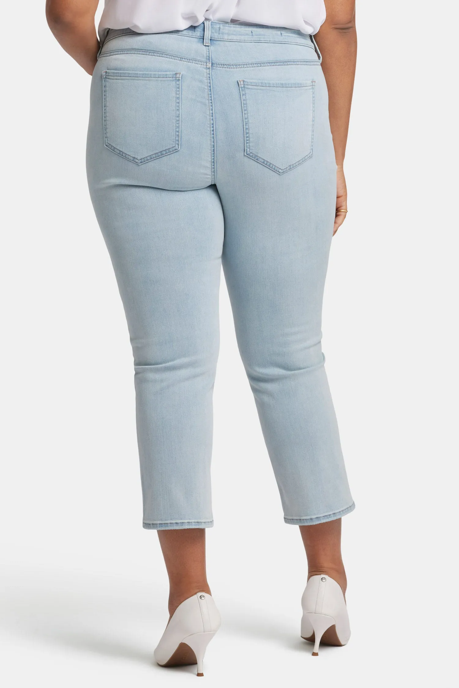 Marilyn Straight Ankle Jeans In Plus Size - Mykonos sold by NYDJ product image thumbnail 2