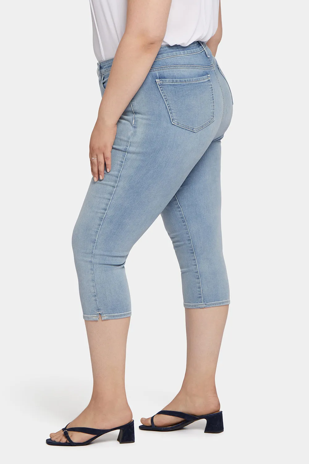 Slim Straight Crop Jeans - Charmed sold by NYDJ product image thumbnail 3