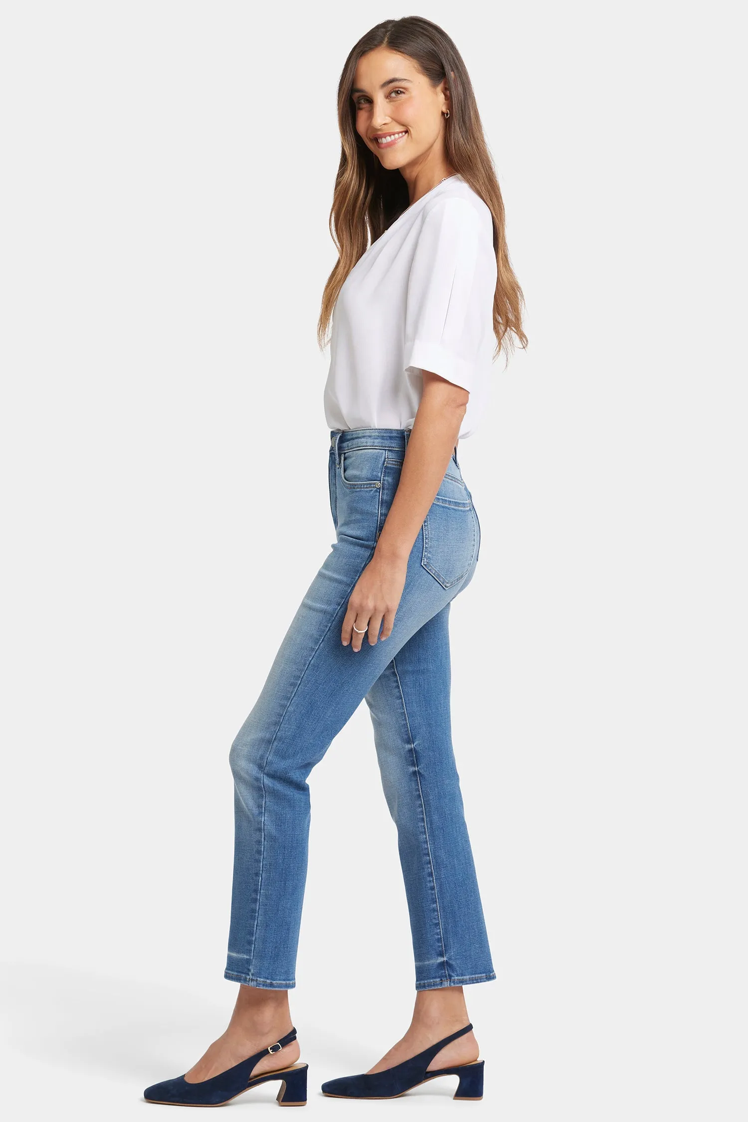 Sheri Slim Ankle Jeans - Aspen Sky sold by NYDJ product image thumbnail 5