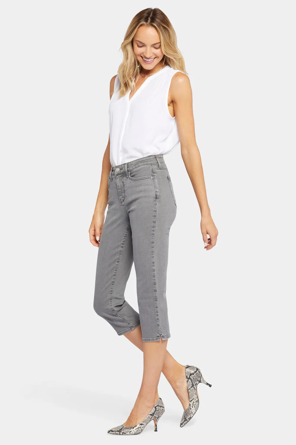 Slim Straight Crop Jeans - Palmas sold by NYDJ product image thumbnail 5