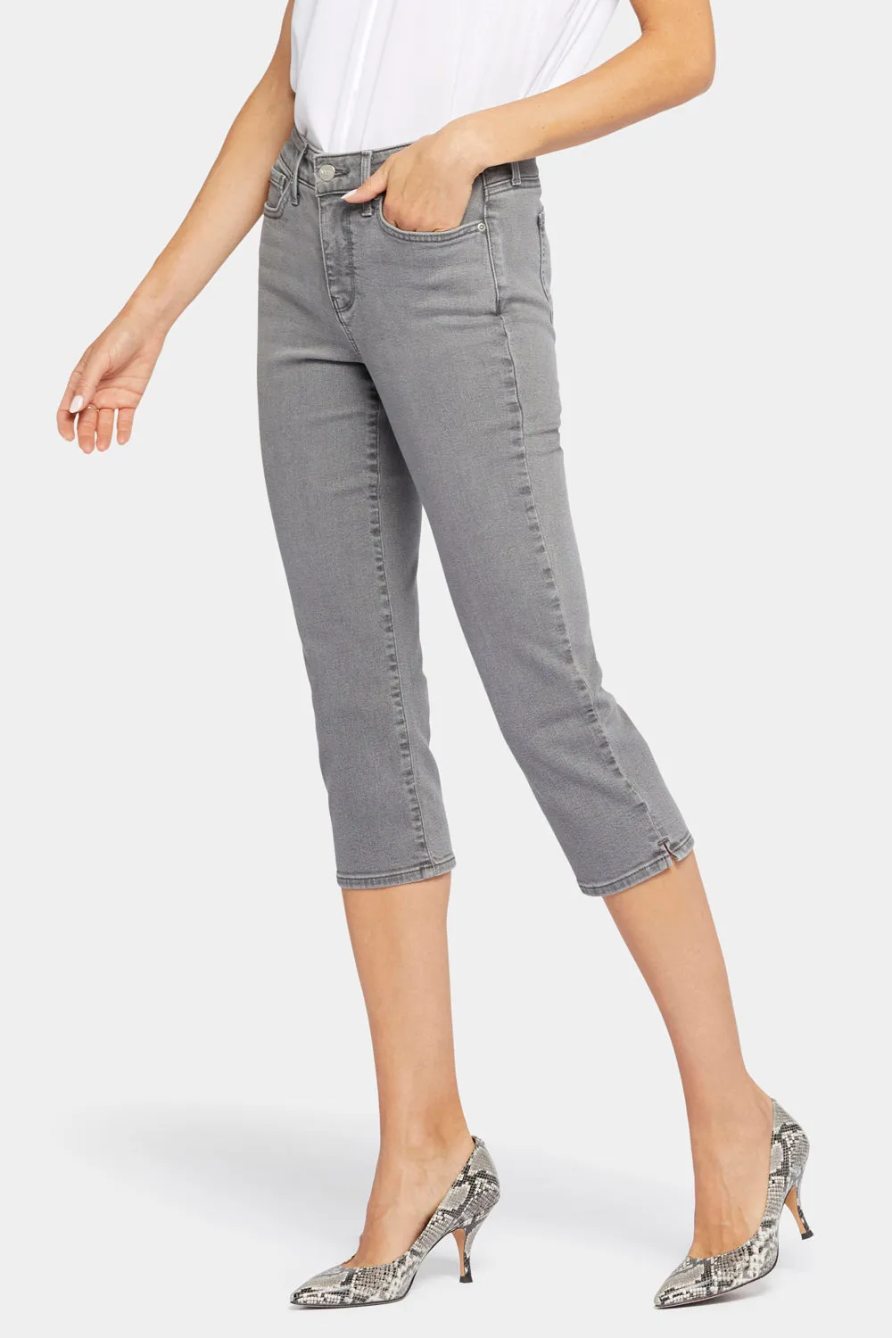 Slim Straight Crop Jeans - Palmas sold by NYDJ product image thumbnail 3