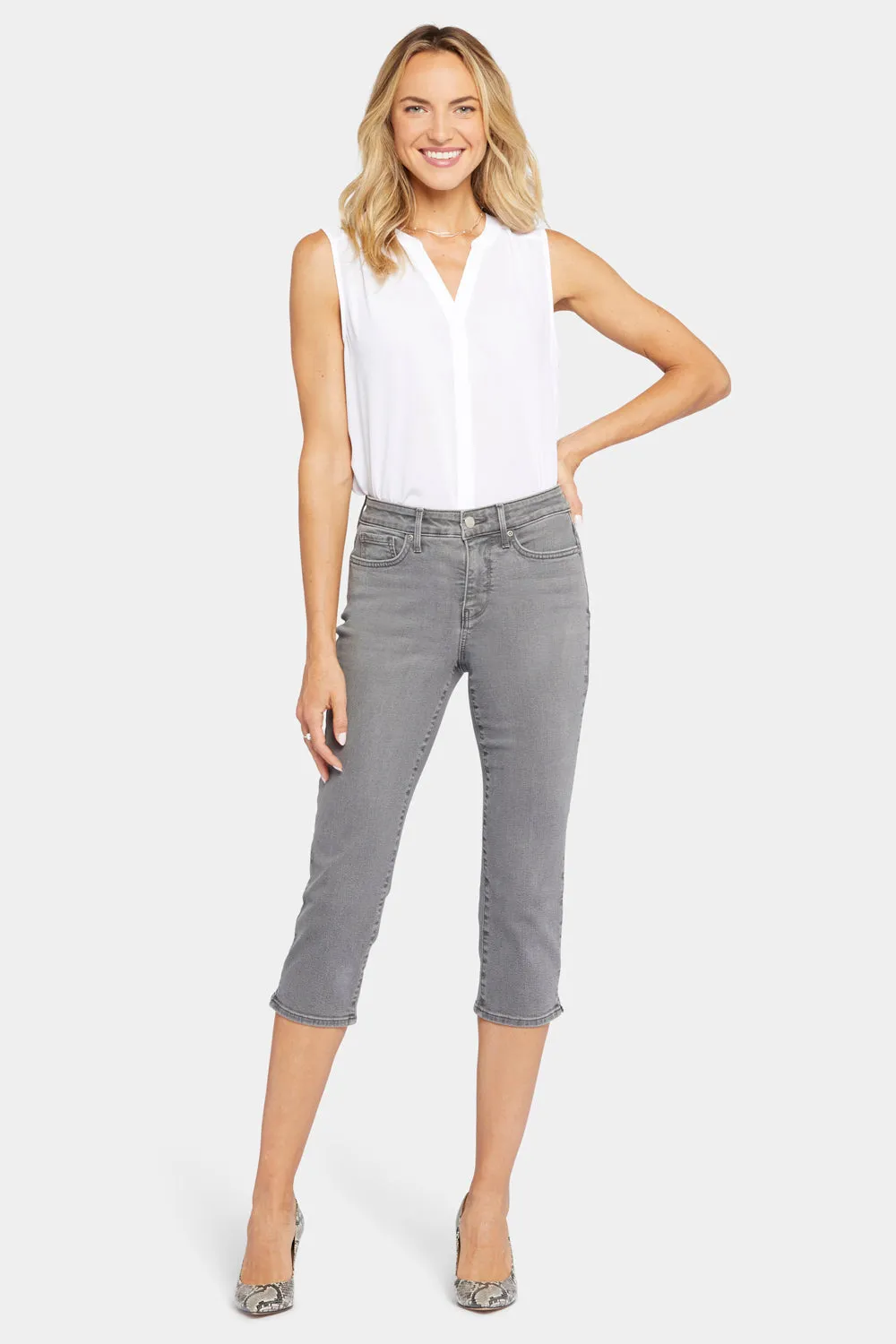 Slim Straight Crop Jeans - Palmas sold by NYDJ product image thumbnail 4