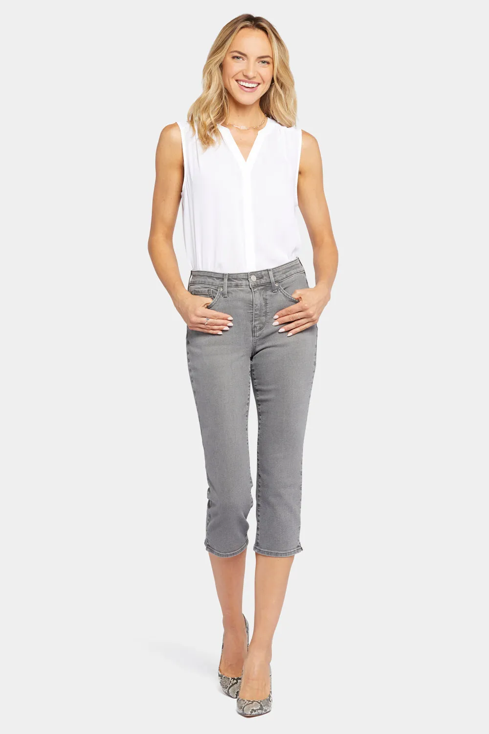 Slim Straight Crop Jeans - Palmas sold by NYDJ