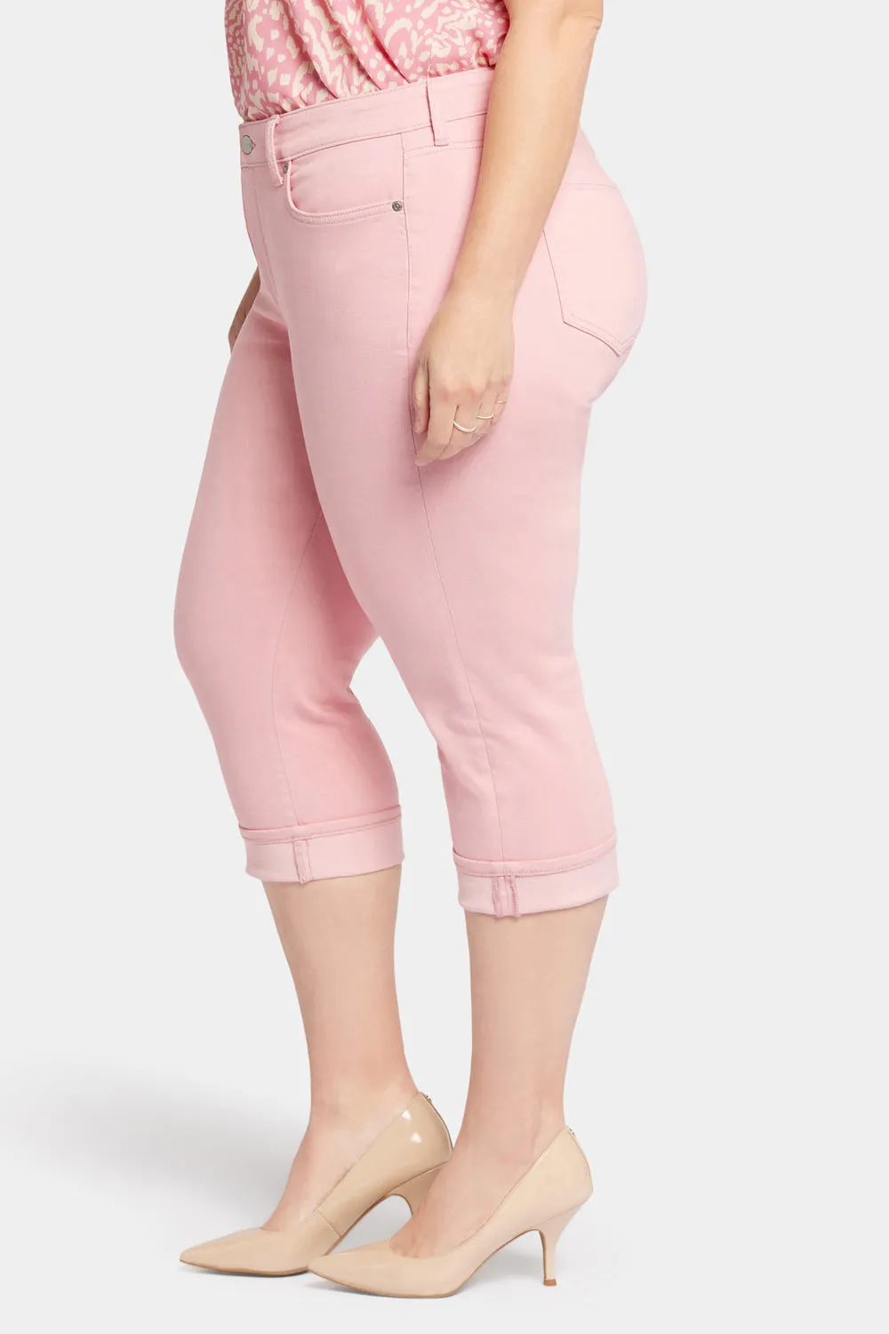 Marilyn Straight Crop Jeans In Plus Size - Aphrodite sold by NYDJ product image thumbnail 3