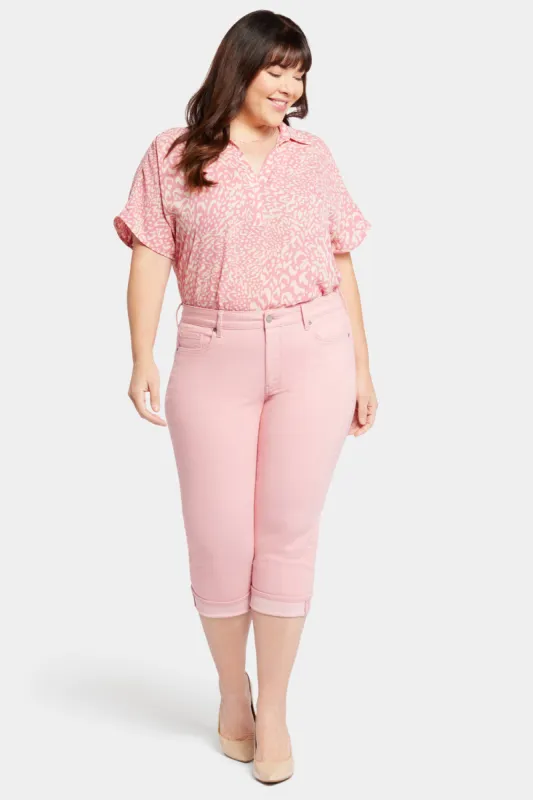 Marilyn Straight Crop Jeans In Plus Size - Aphrodite sold by NYDJ