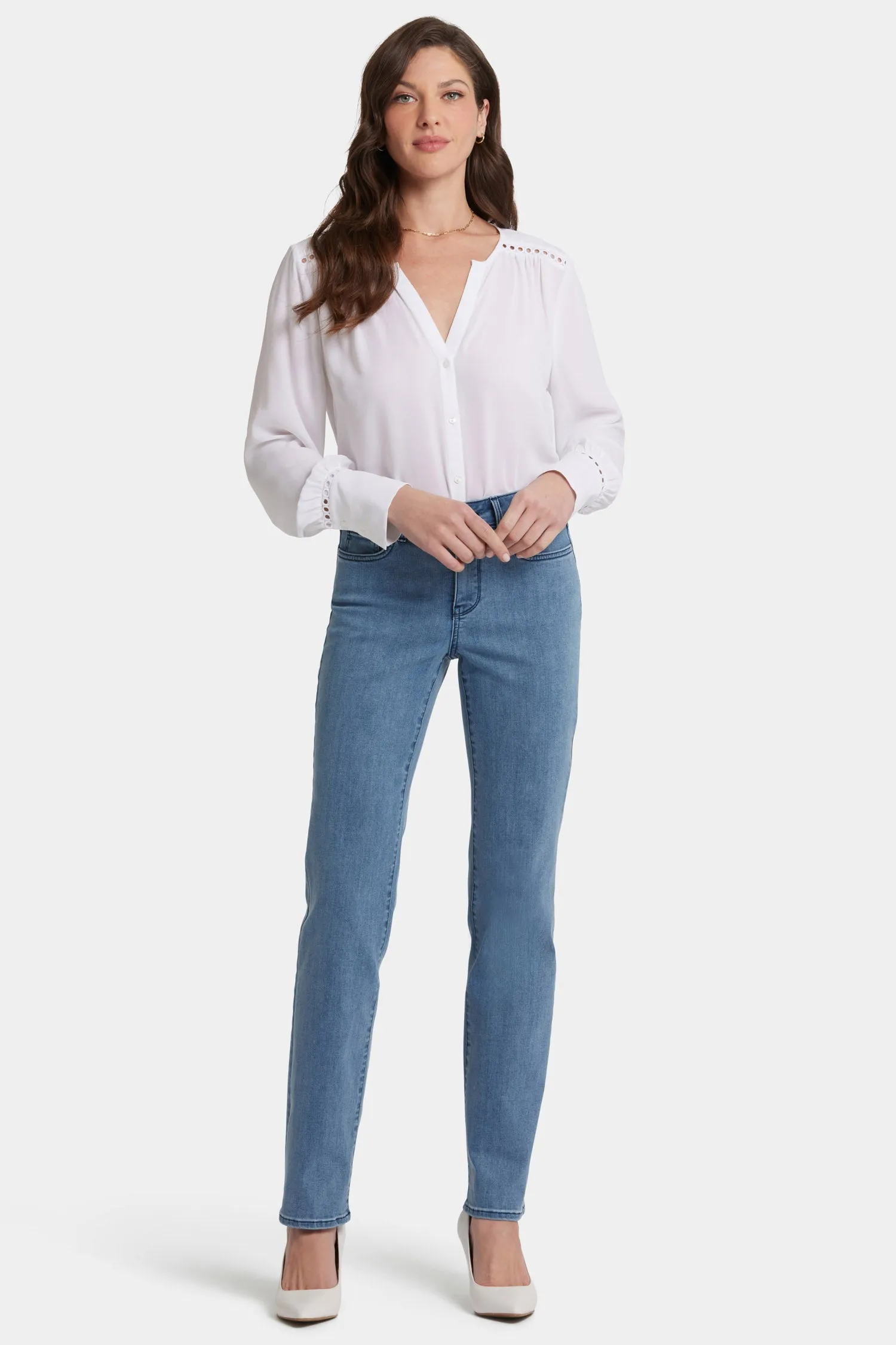 Marilyn Straight Jeans - Del Ray sold by NYDJ product image thumbnail 4