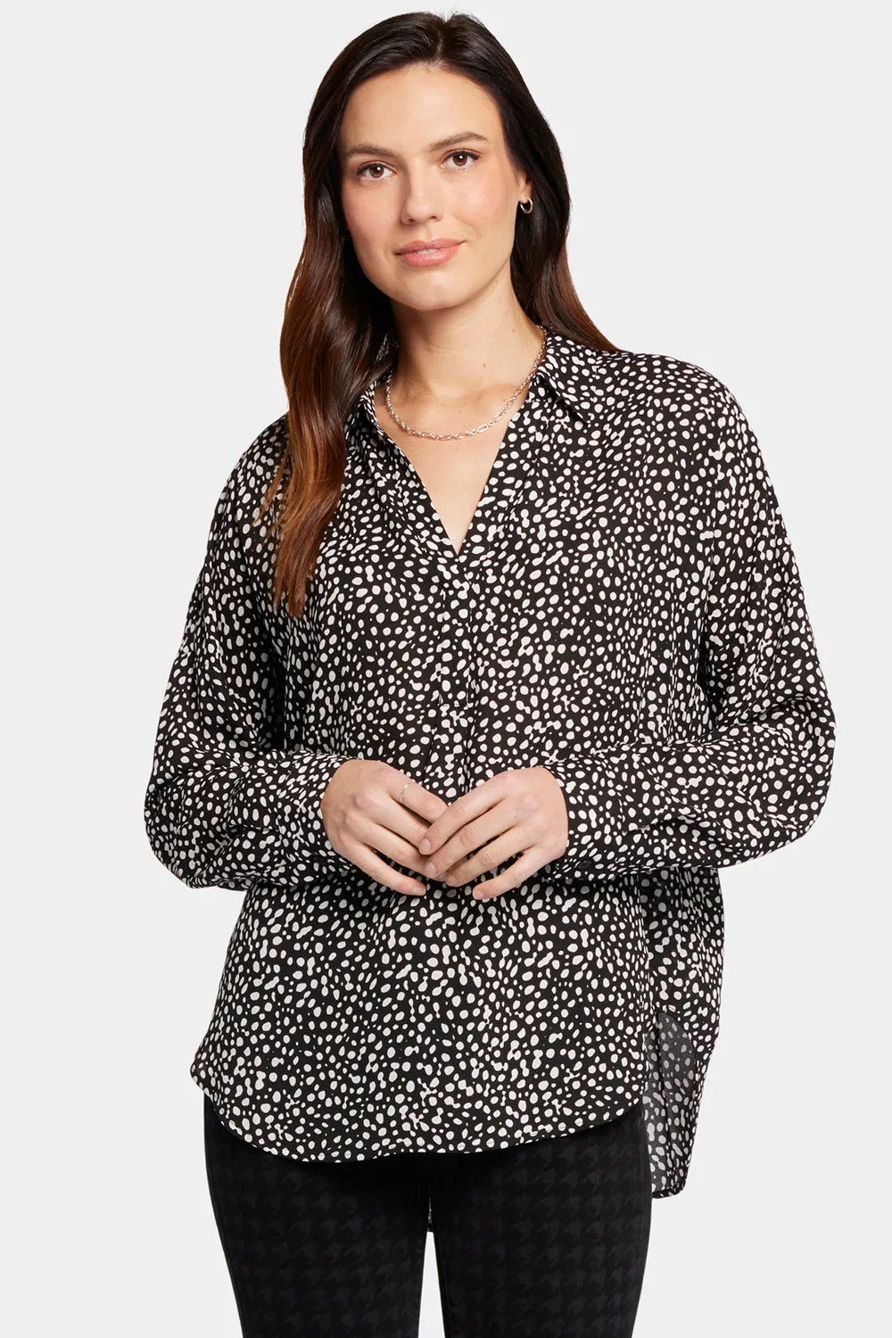 Becky Blouse - Dillon Dots sold by NYDJ product image thumbnail 4
