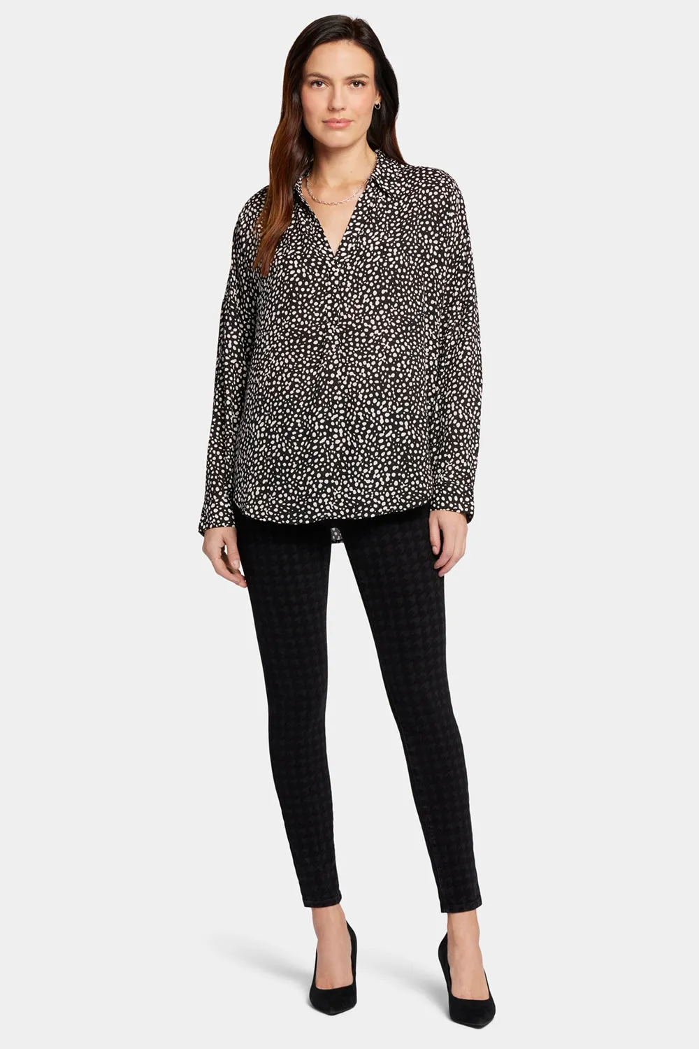 Becky Blouse - Dillon Dots sold by NYDJ product image thumbnail 5