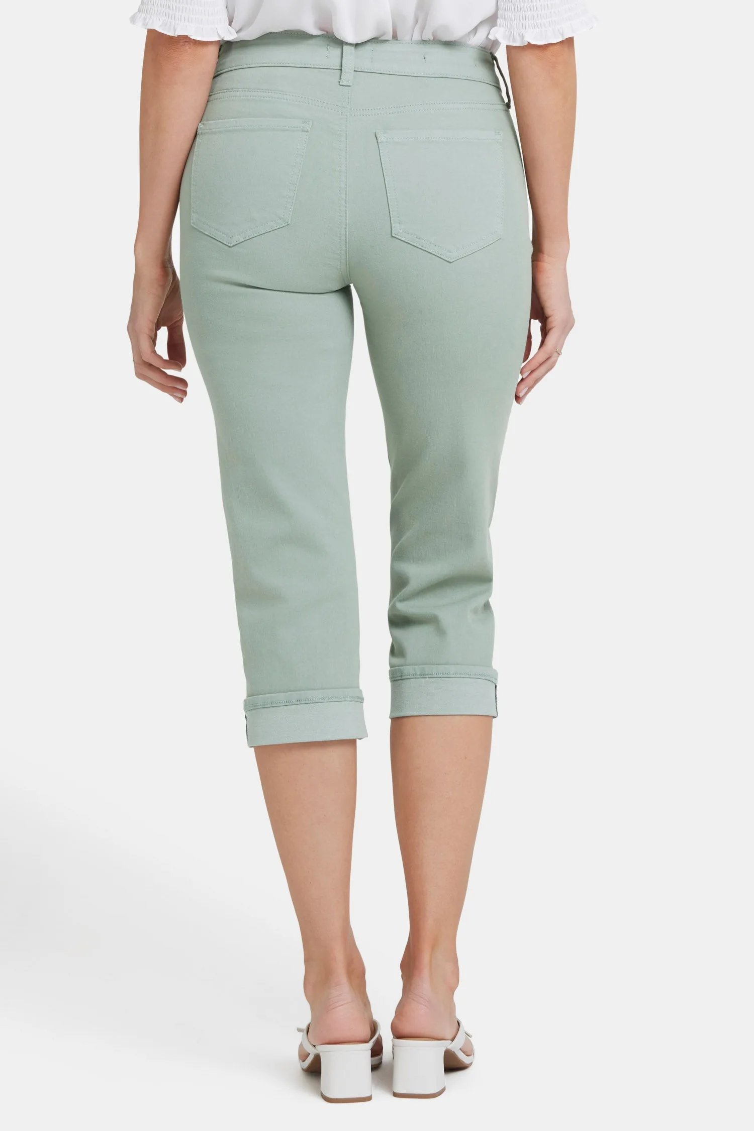 Marilyn Straight Crop Jeans - Lily Pad sold by NYDJ product image thumbnail 2