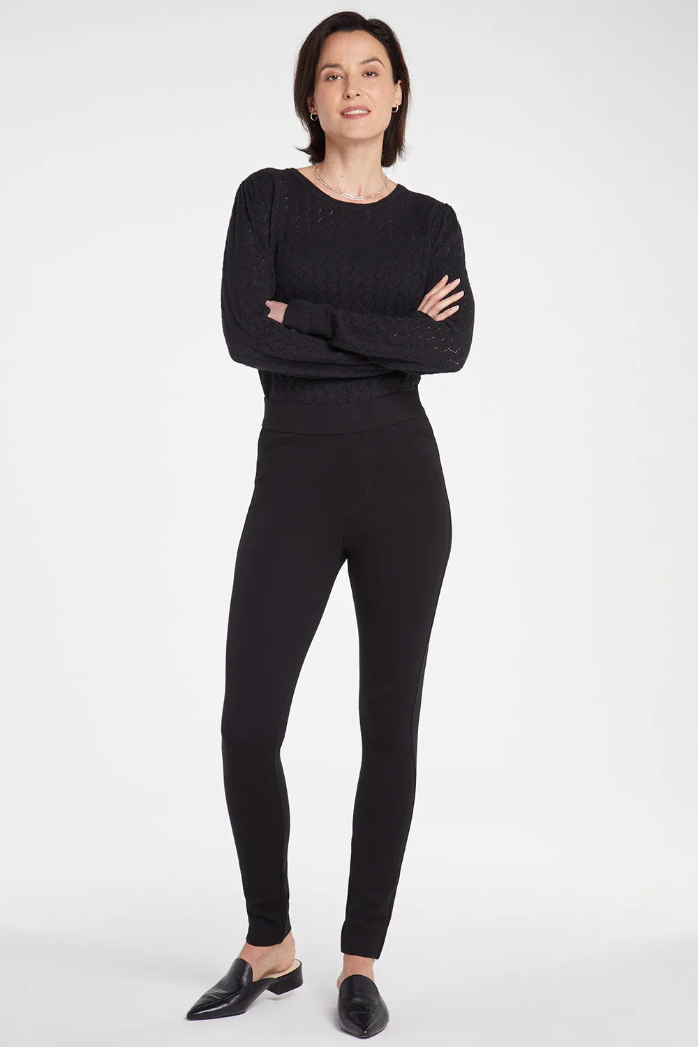 Pull-On Legging Pants - Black sold by NYDJ product image thumbnail 4
