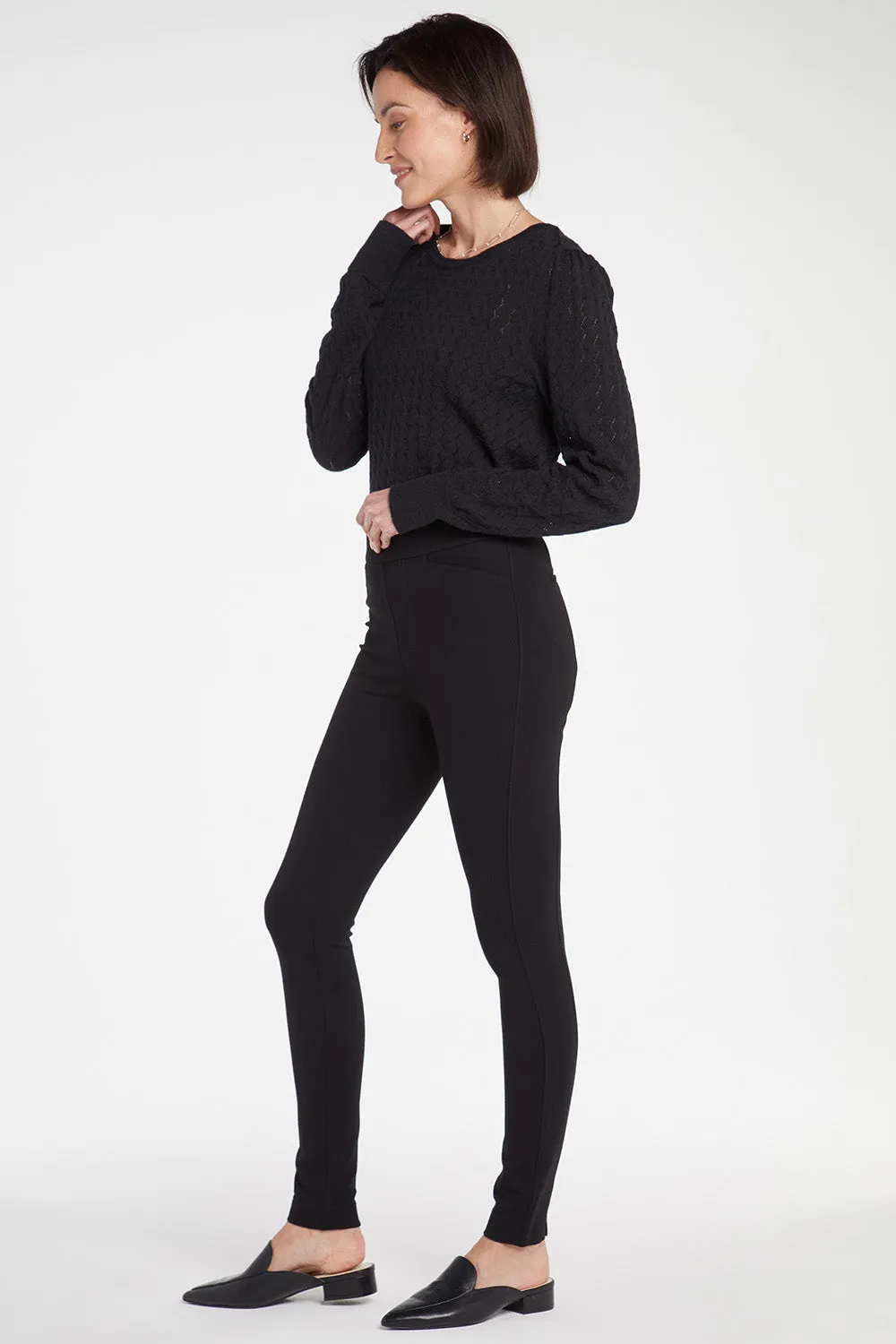 Pull-On Legging Pants - Black sold by NYDJ product image thumbnail 5
