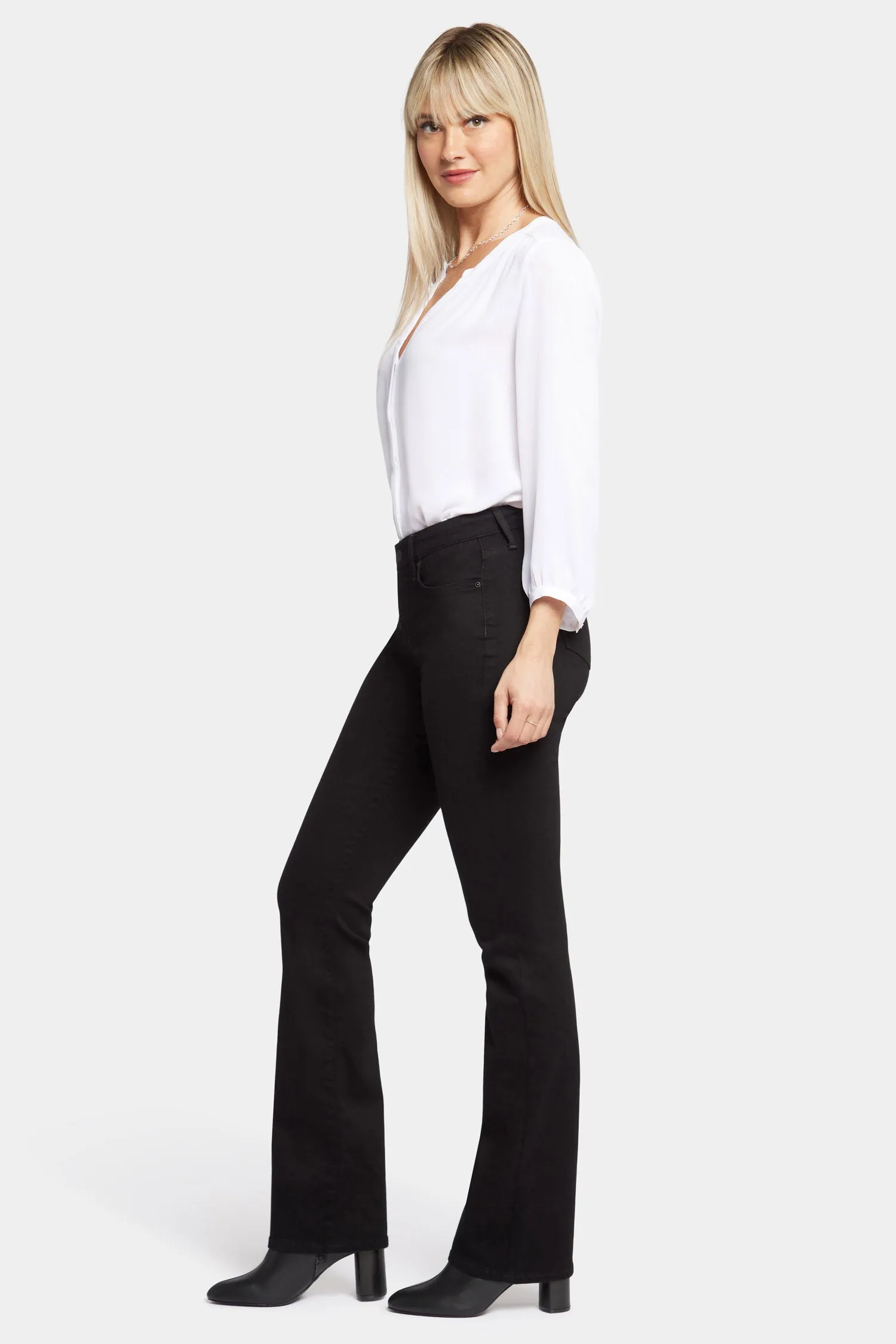Barbara Bootcut Jeans In Tall - Black sold by NYDJ product image thumbnail 5