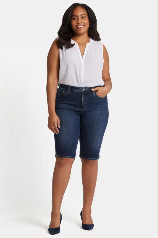 Sophie Bike Capri Jeans In Plus Size - Lotus Gardens sold by NYDJ
