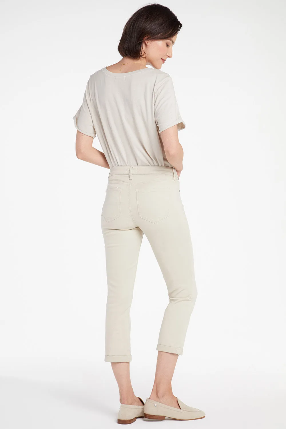 Chloe Skinny Capri Jeans - Feather sold by NYDJ product image thumbnail 5