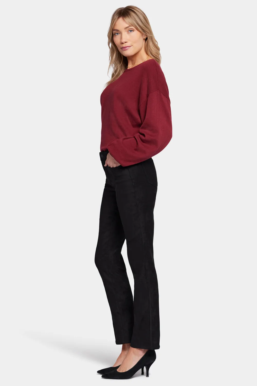 Sheri Slim Pants In Petite - Black sold by NYDJ product image thumbnail 5