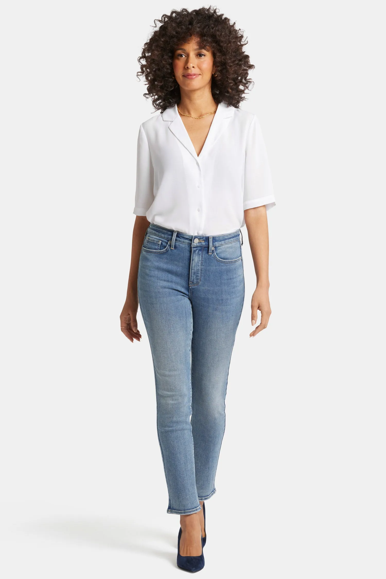 Sheri Slim Jeans - Indigo Stream sold by NYDJ