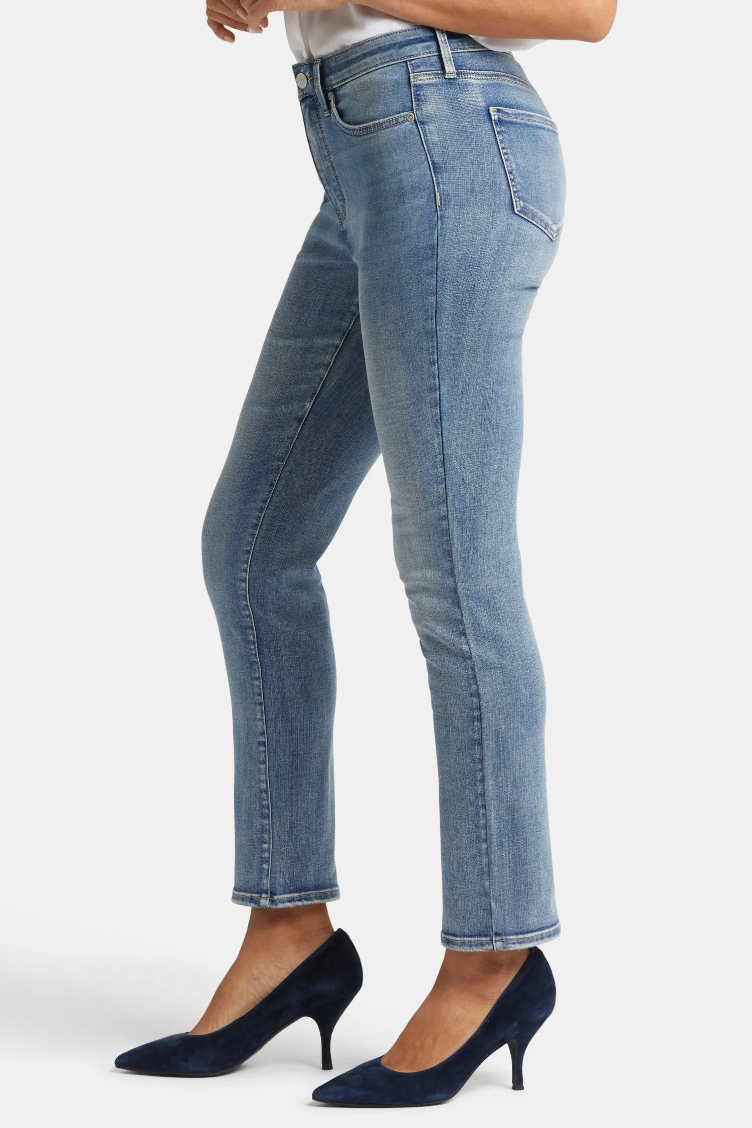 Sheri Slim Jeans - Indigo Stream sold by NYDJ product image thumbnail 3