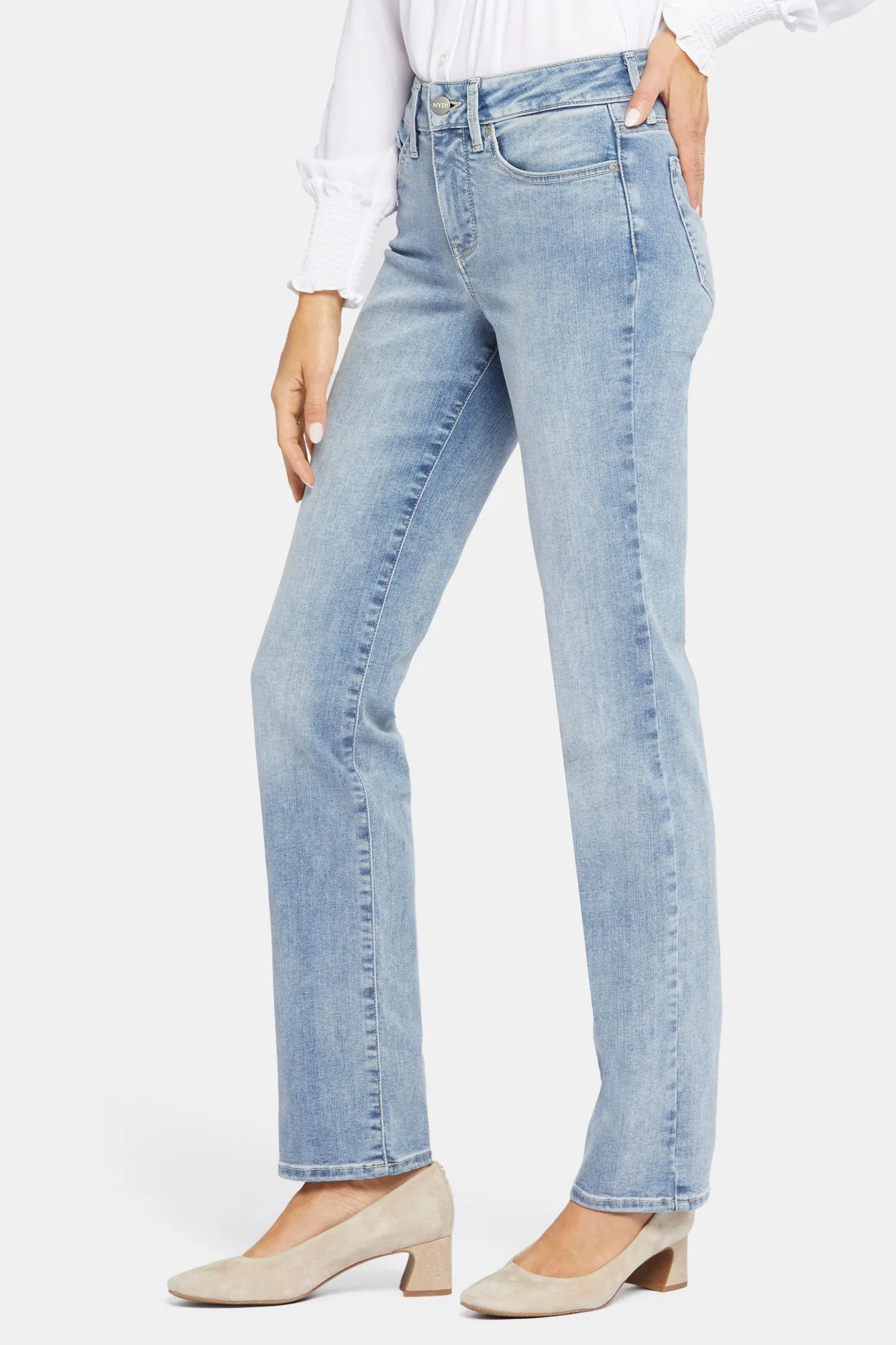 Marilyn Straight Jeans In Long Inseam - Haley sold by NYDJ product image thumbnail 3