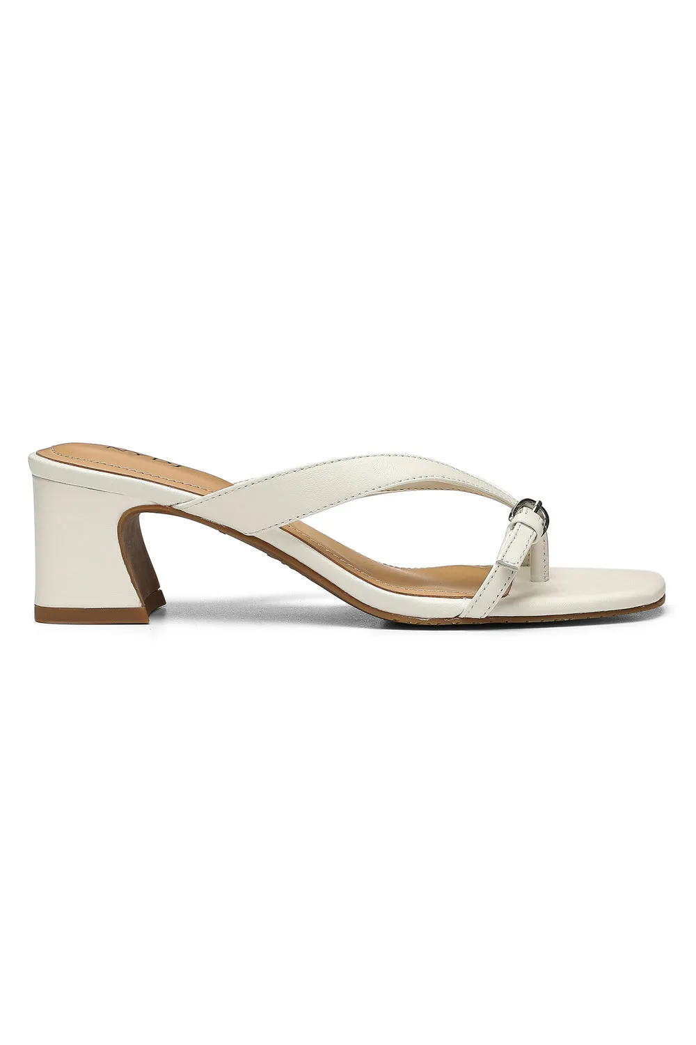 Glam Block Heel Sandals - White sold by NYDJ product image thumbnail 2