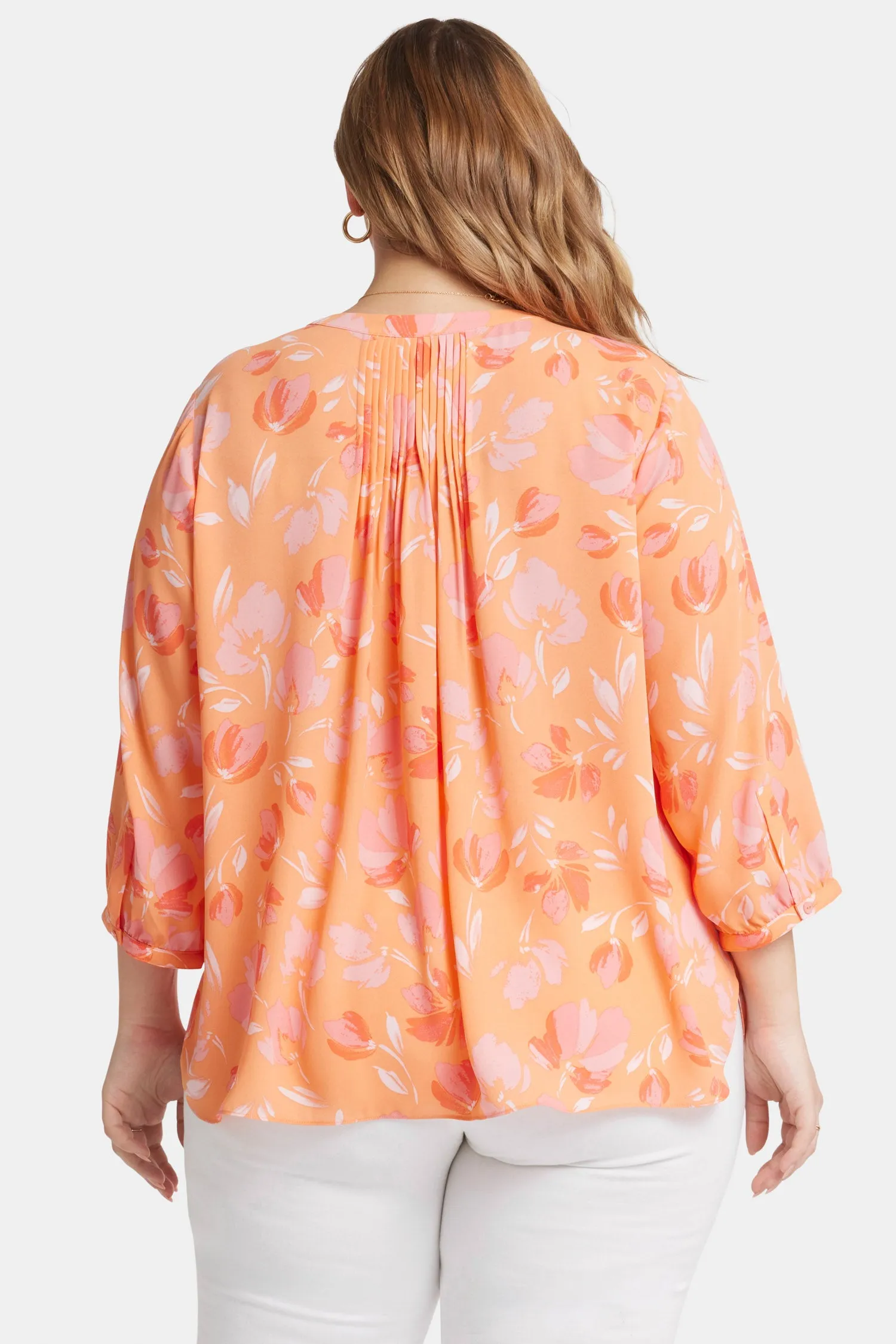 Pintuck Blouse In Plus Size - Candace sold by NYDJ product image thumbnail 2