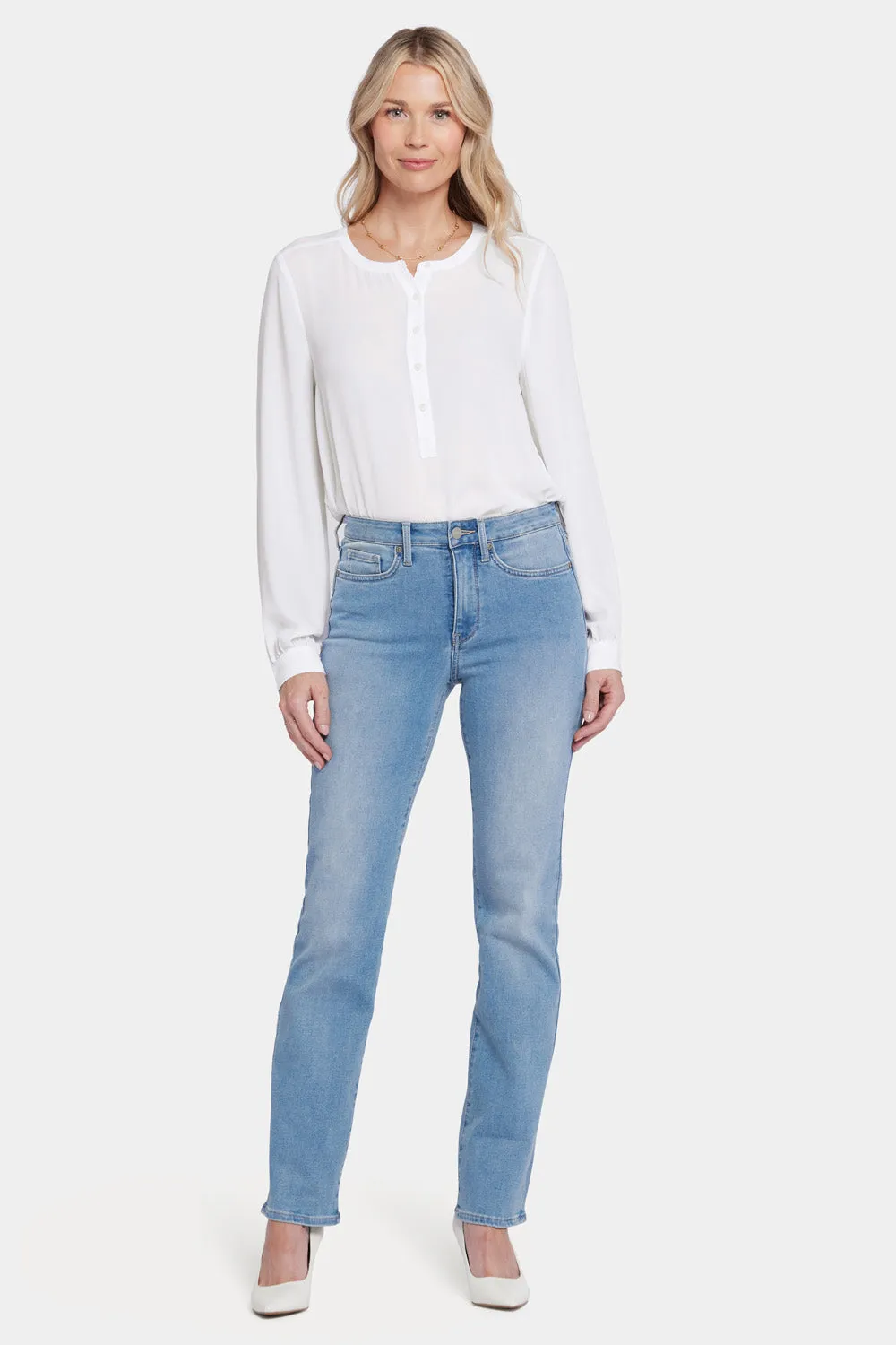 Bailey Relaxed Straight Jeans - Clean Brooke sold by NYDJ product image thumbnail 4