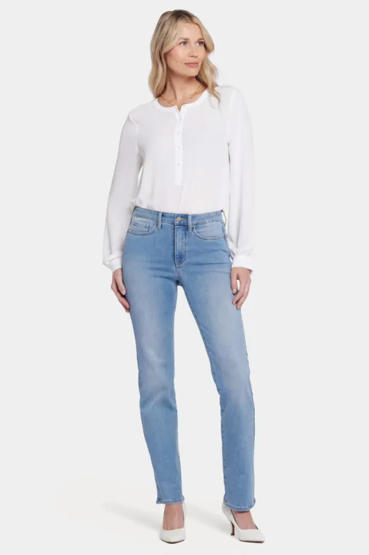 Bailey Relaxed Straight Jeans - Clean Brooke sold by NYDJ