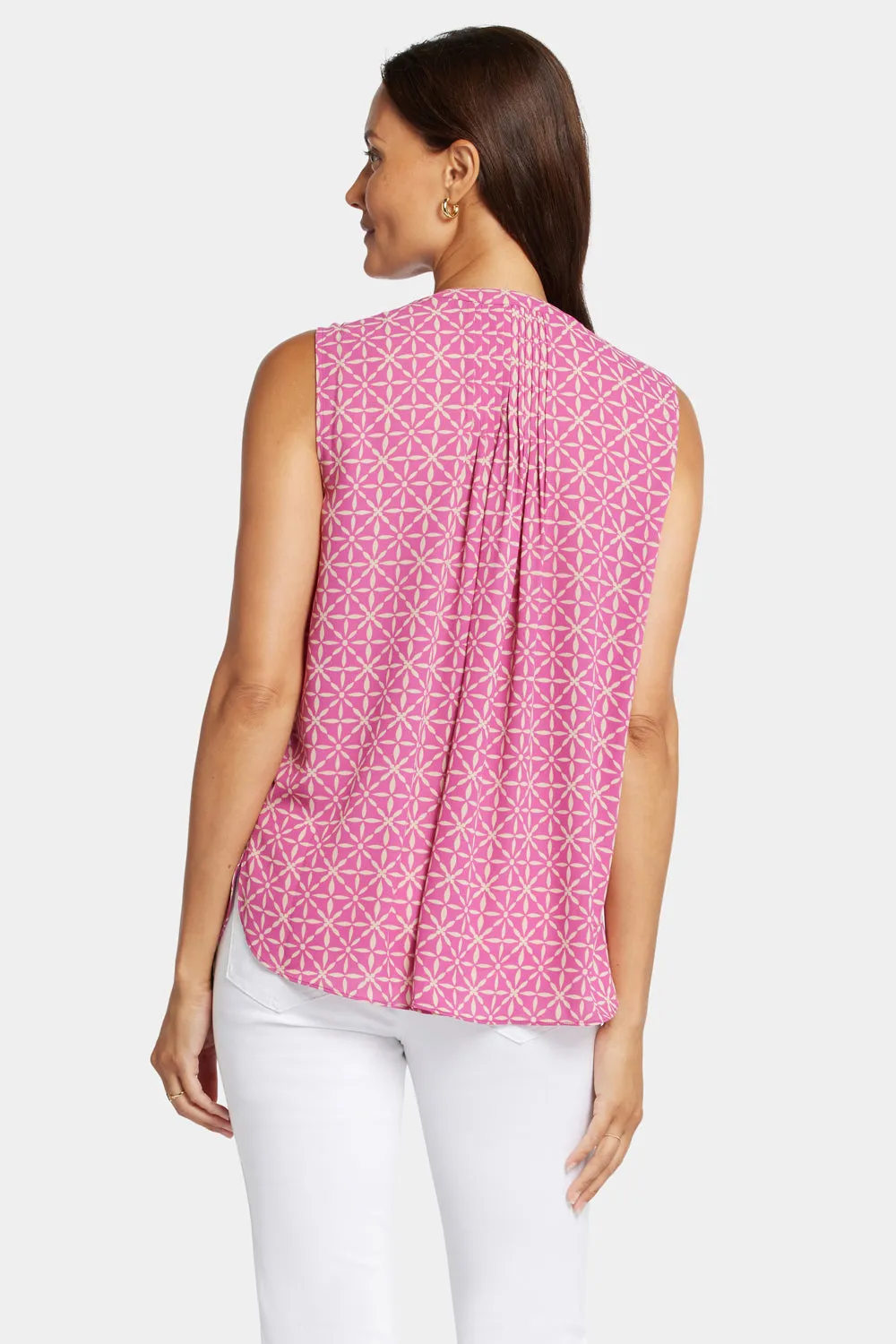 Sleeveless Pintuck Blouse - Micah sold by NYDJ product image thumbnail 2