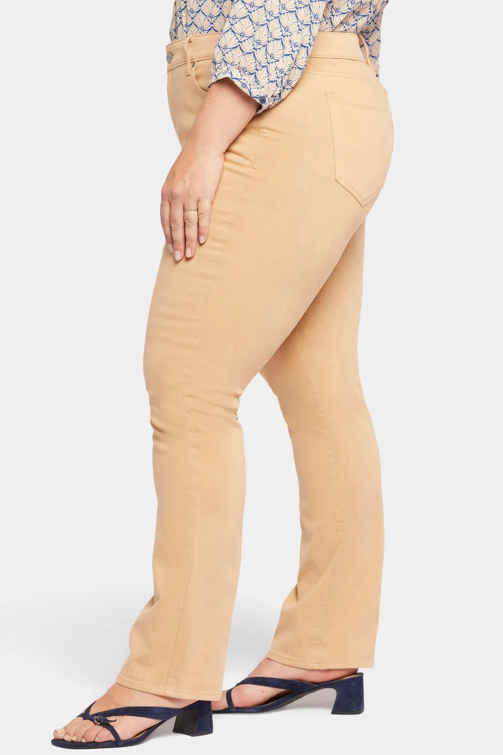 Marilyn Straight Jeans In Plus Size - Crossroads sold by NYDJ product image thumbnail 3