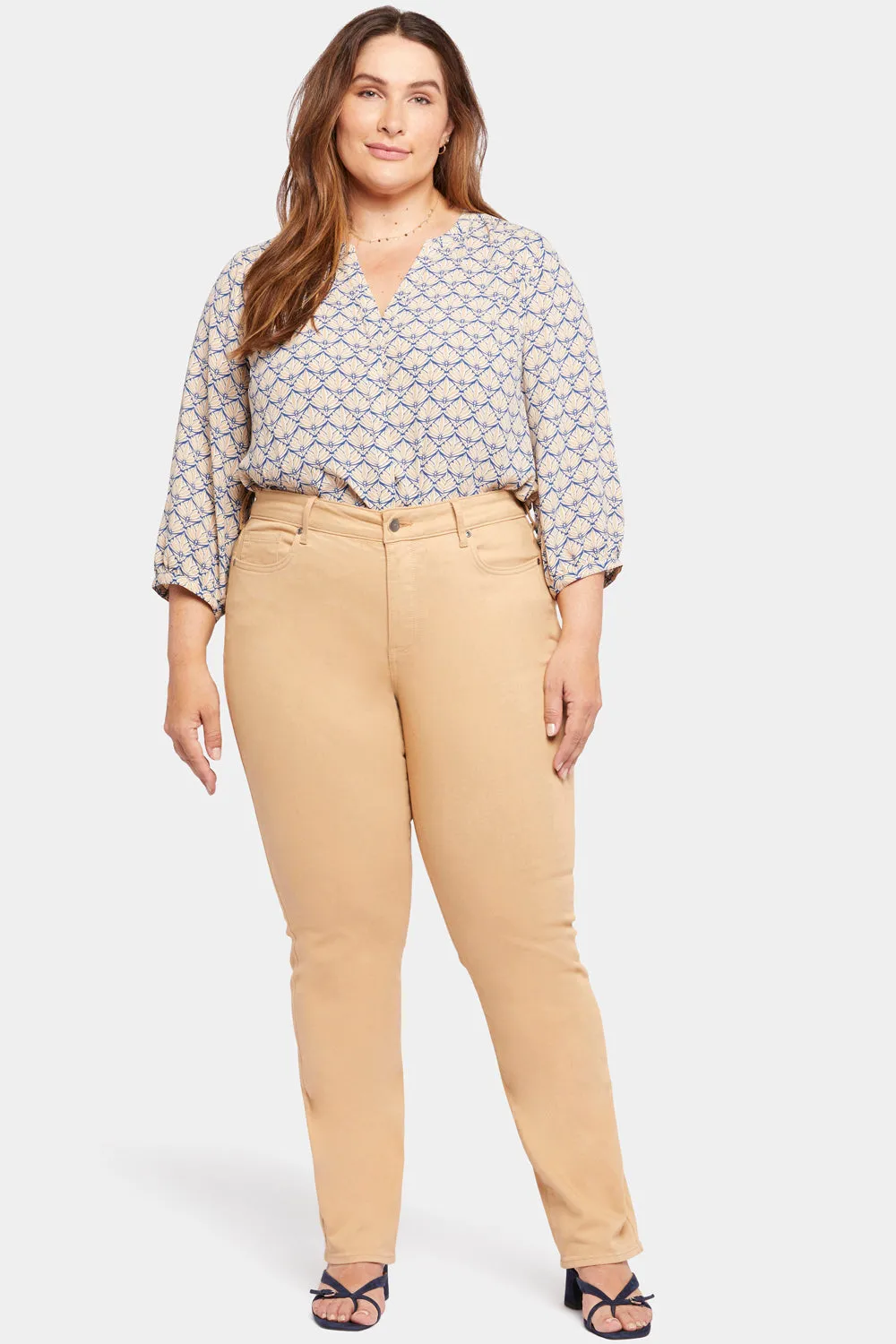Marilyn Straight Jeans In Plus Size - Crossroads sold by NYDJ product image thumbnail 4