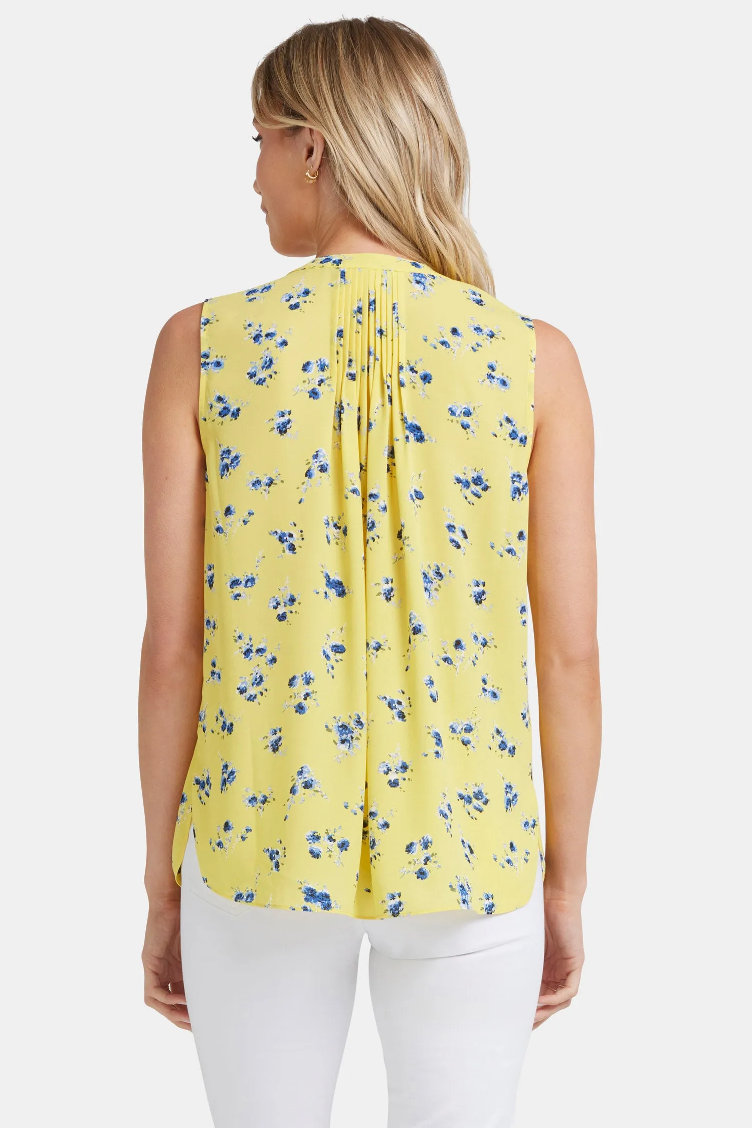Sleeveless Pintuck Blouse - Mimosa Park sold by NYDJ product image thumbnail 2