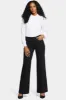 Teresa Wide Leg Jeans - Black Rinse sold by NYDJ