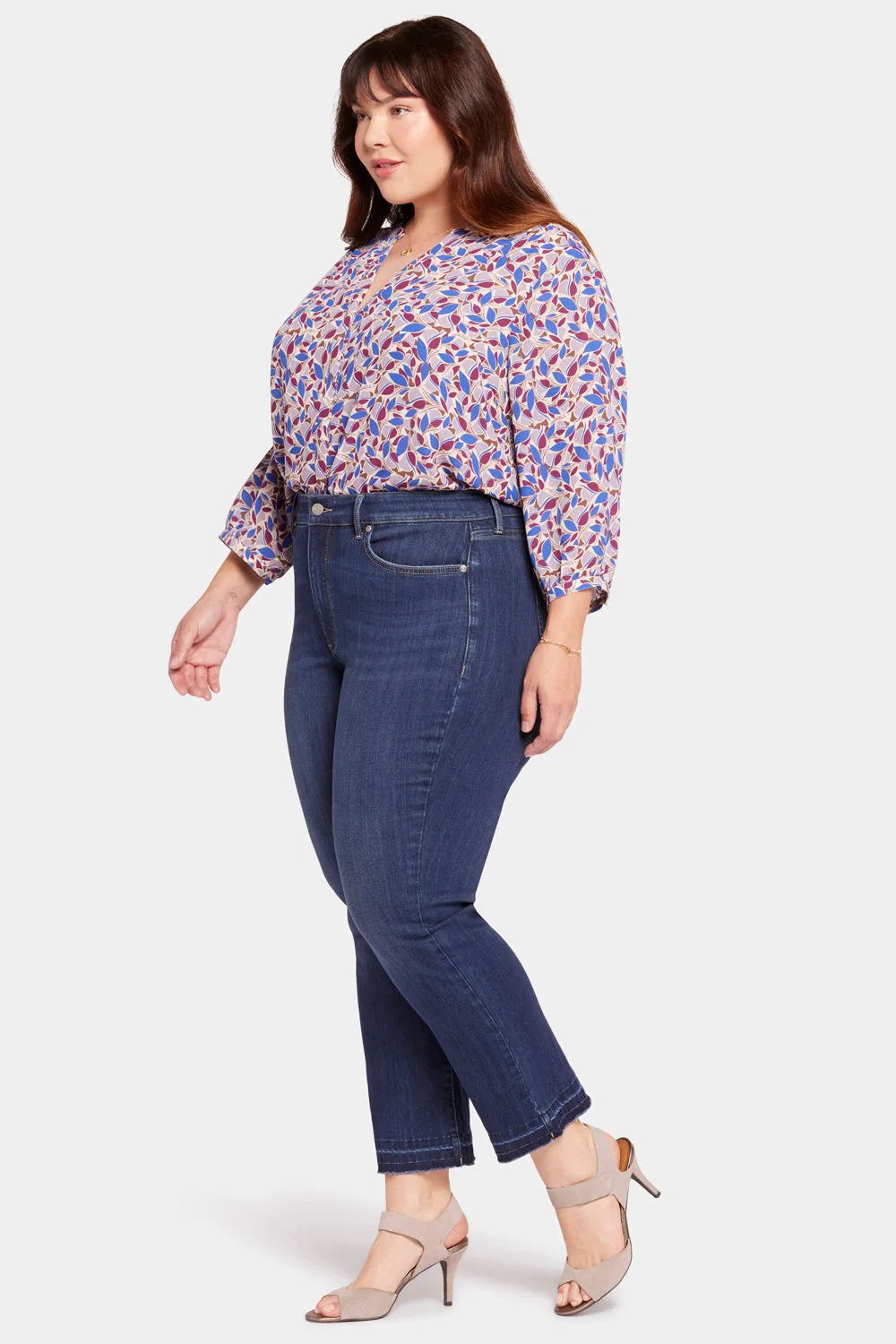 Marilyn Straight Ankle Jeans In Plus Size - Wonderland sold by NYDJ product image thumbnail 5