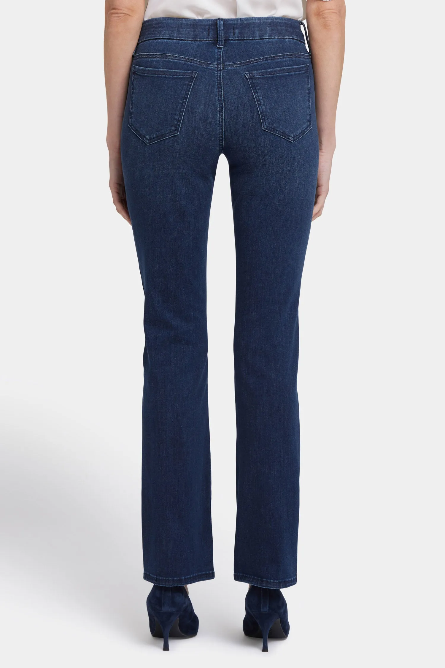 Waist-Match™ Marilyn Straight Jeans In Petite - Basin sold by NYDJ product image thumbnail 2