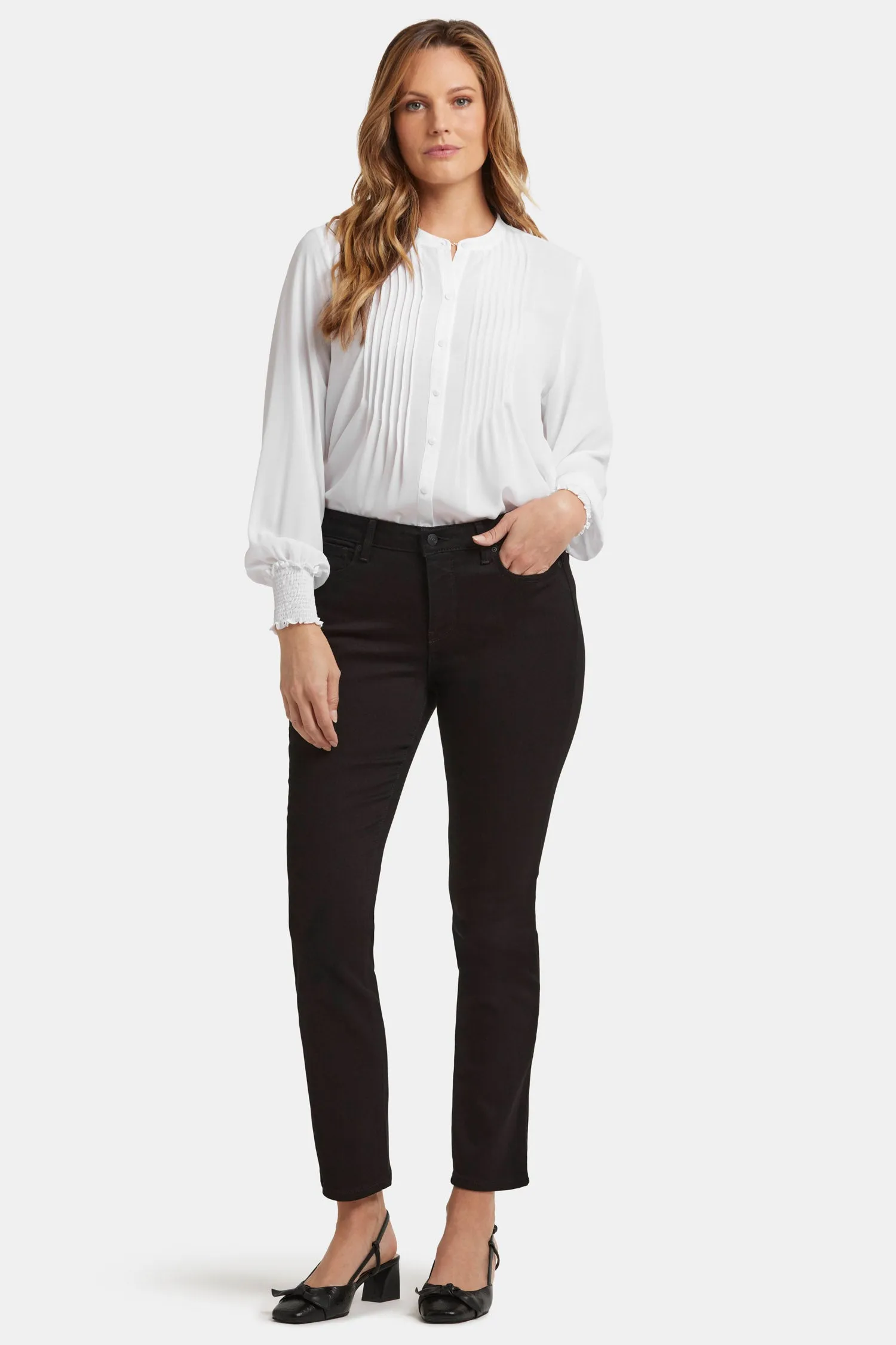 Sheri Slim Jeans - Black sold by NYDJ product image thumbnail 4