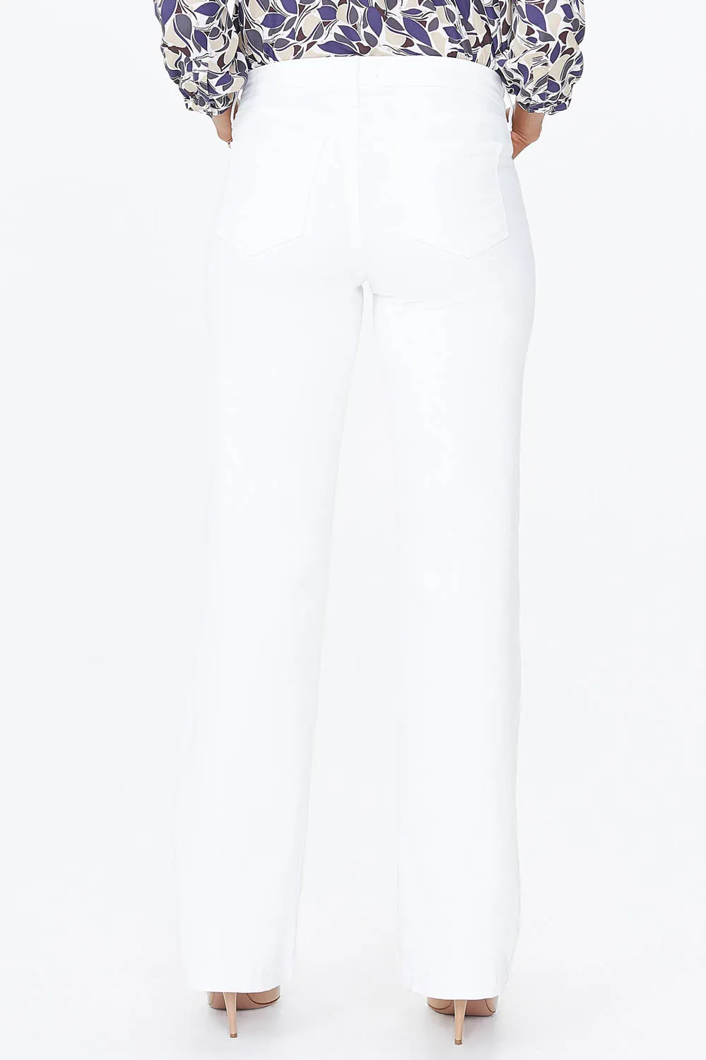 Wide Leg Trouser Jeans - Optic White sold by NYDJ product image thumbnail 3