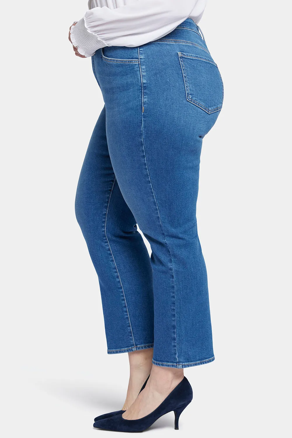 Bailey Relaxed Straight Ankle Jeans In Plus Size - Rockford sold by NYDJ product image thumbnail 3