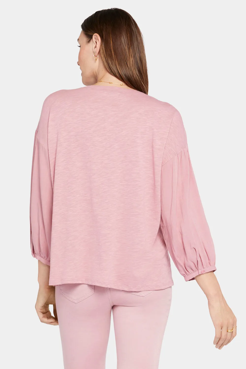 Peasant Tee - Vintage Pink sold by NYDJ product image thumbnail 2