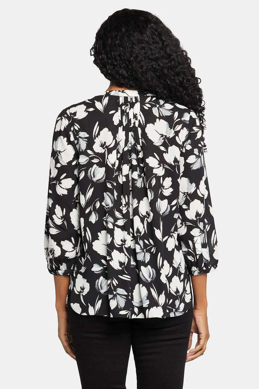 Pintuck Blouse - Bellefontaine sold by NYDJ product image thumbnail 2