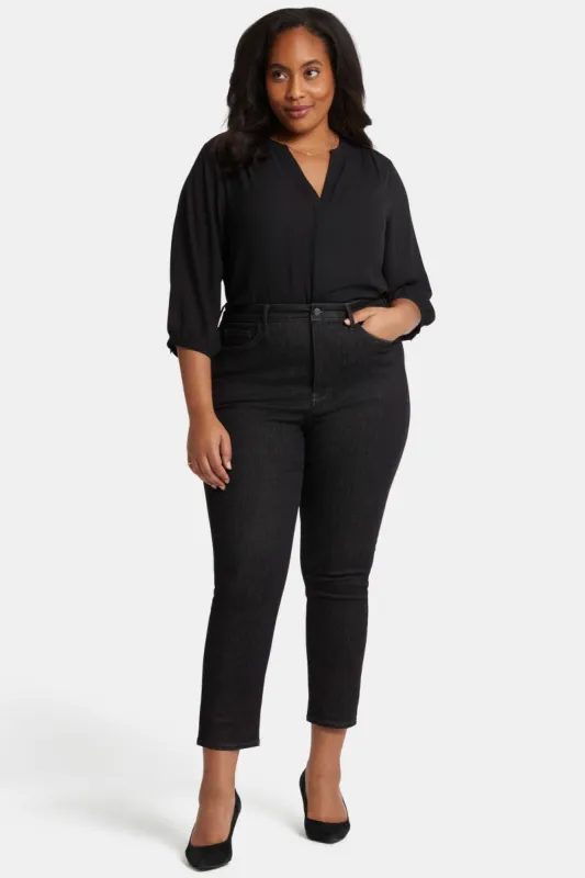 Curve Shaper™ Sheri Slim Ankle Jeans In Plus Size - Gardenranch sold by NYDJ