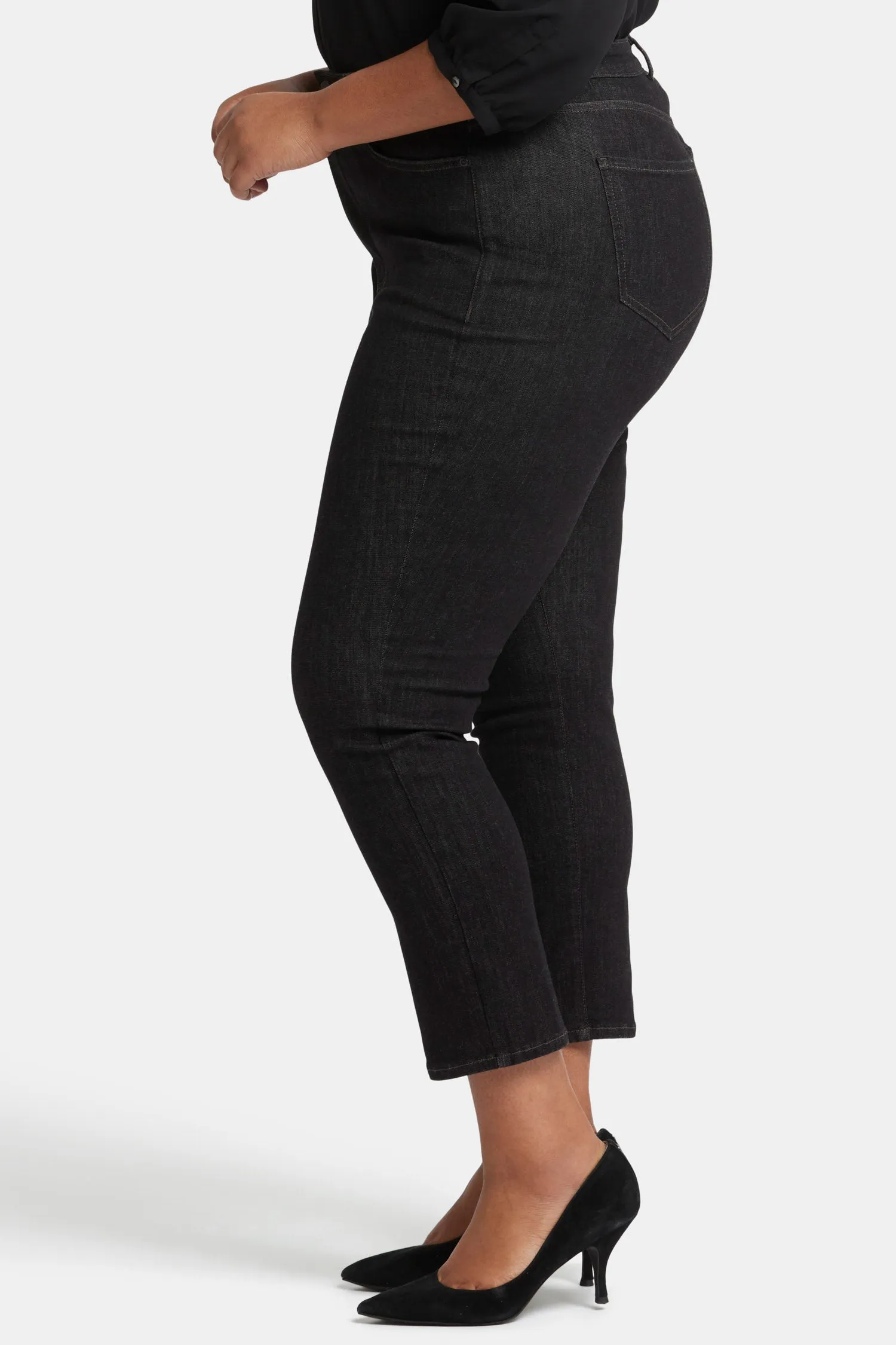 Curve Shaper™ Sheri Slim Ankle Jeans In Plus Size - Gardenranch sold by NYDJ product image thumbnail 3