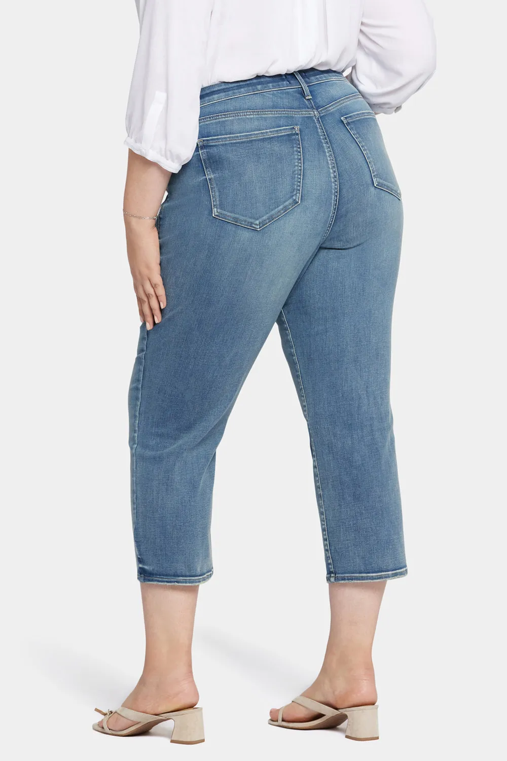 Relaxed Piper Crop Jeans In Plus Size - Romance sold by NYDJ product image thumbnail 2