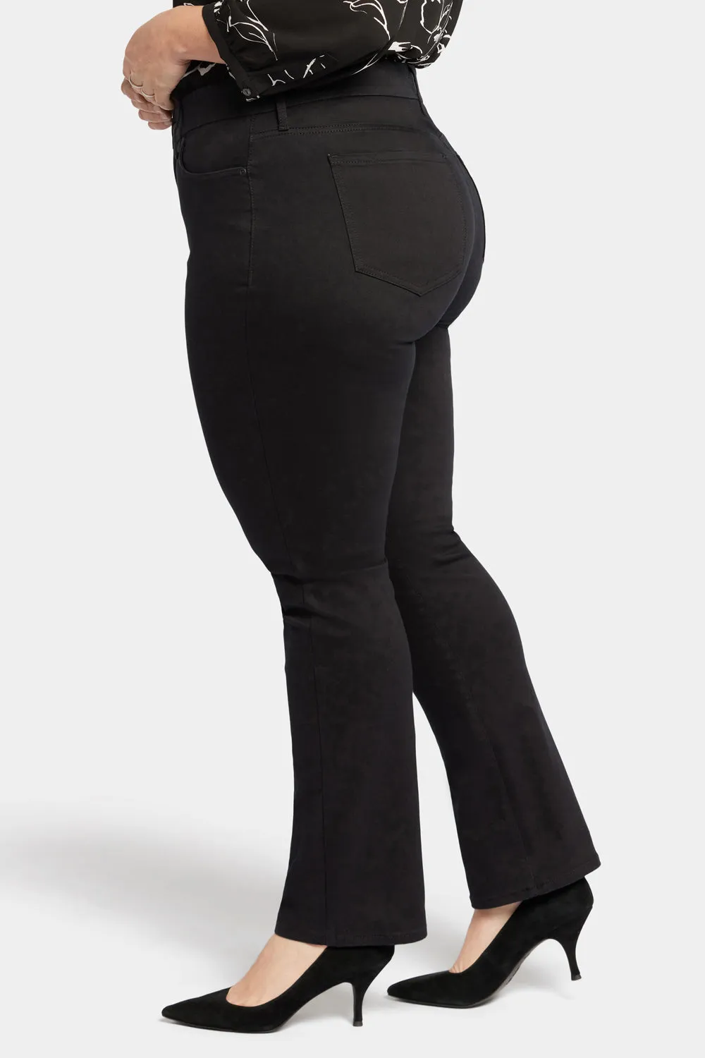 Waist-Match™ Marilyn Straight Jeans In Plus Size - Black sold by NYDJ product image thumbnail 3