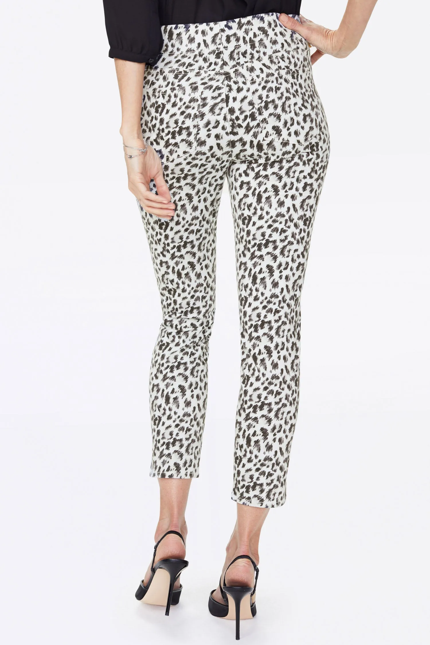 Pull-On Skinny Ankle Jeans - Canyon Cat Vanilla sold by NYDJ product image thumbnail 4