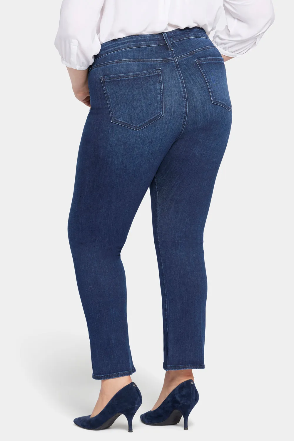 Le Silhouette Slim Bootcut Jeans In Petite Plus Size - Marvelous sold by NYDJ product image thumbnail 2