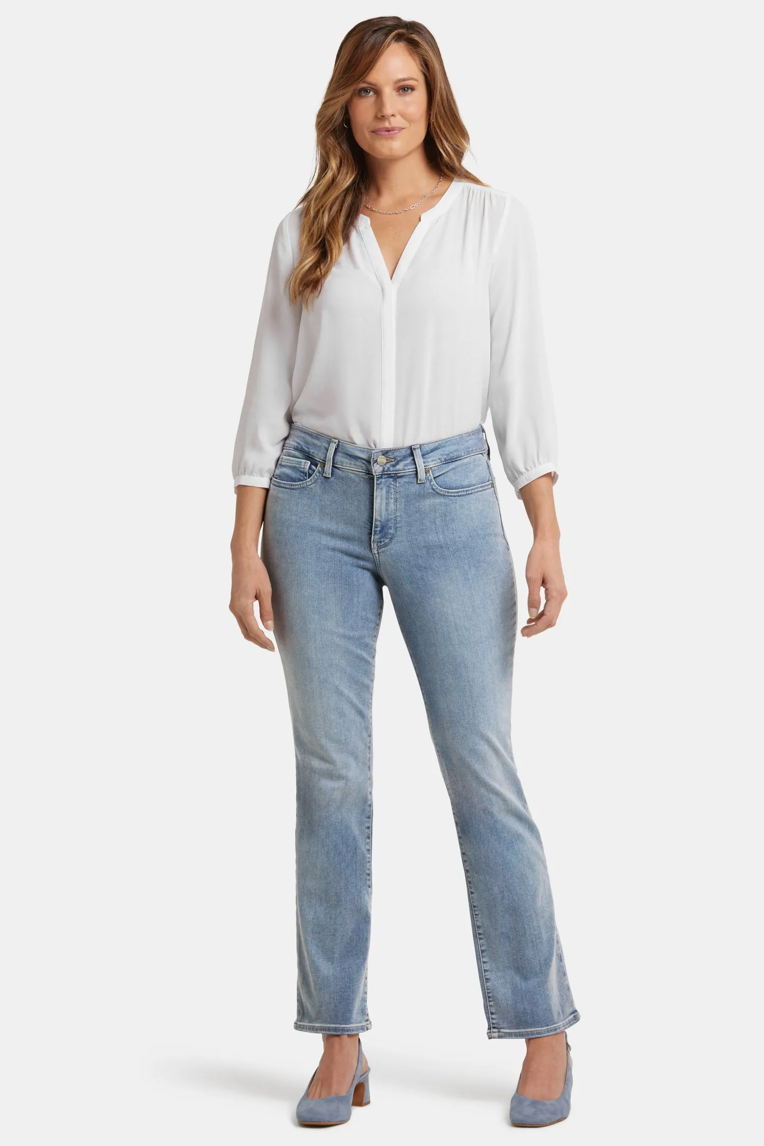 Marilyn Straight Jeans - Haley sold by NYDJ product image thumbnail 4