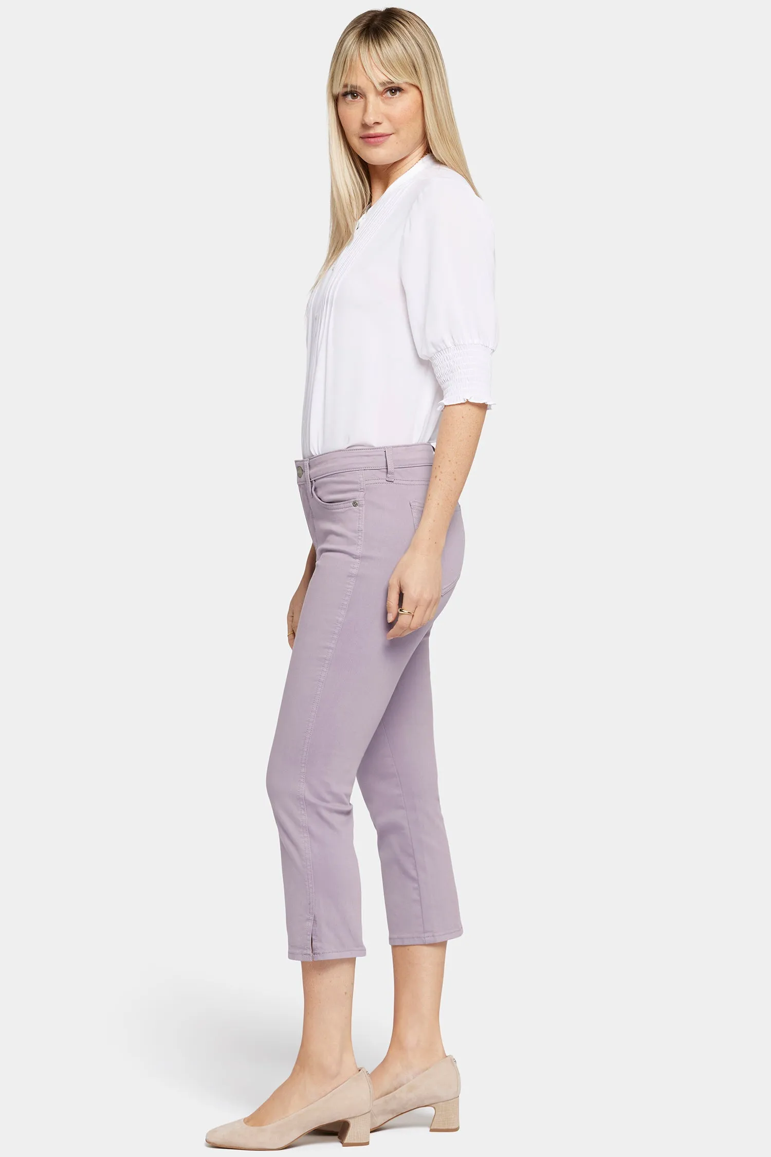 Chloe Capri Jeans - Lilac Chalk sold by NYDJ product image thumbnail 5