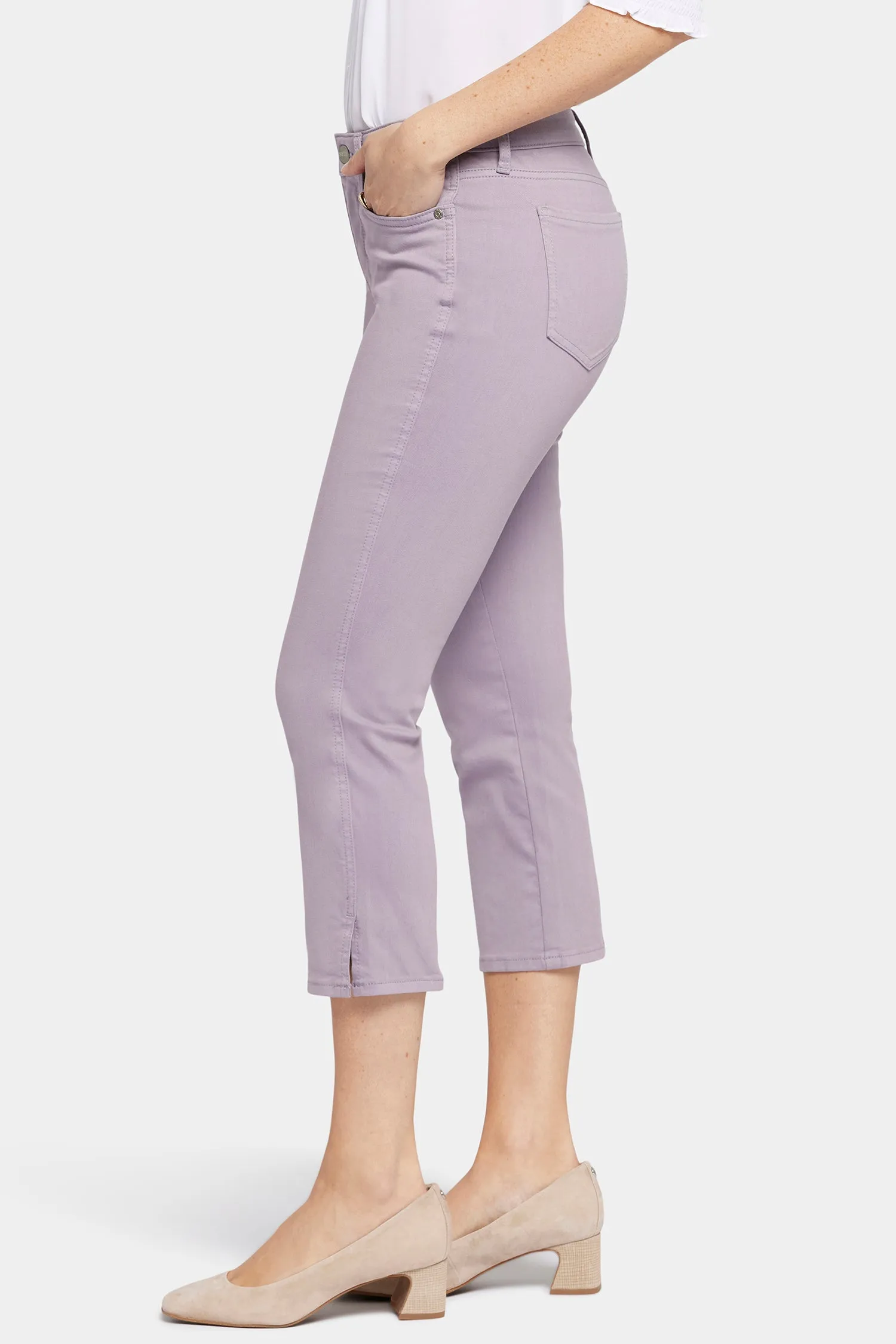 Chloe Capri Jeans - Lilac Chalk sold by NYDJ product image thumbnail 3