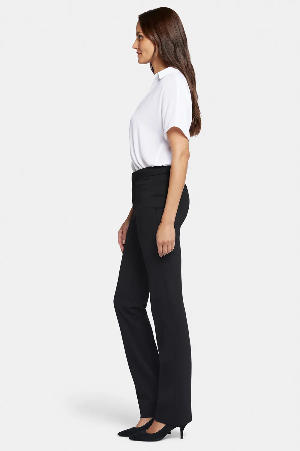 Slim Trouser Pants In Petite - Black sold by NYDJ product image thumbnail 5
