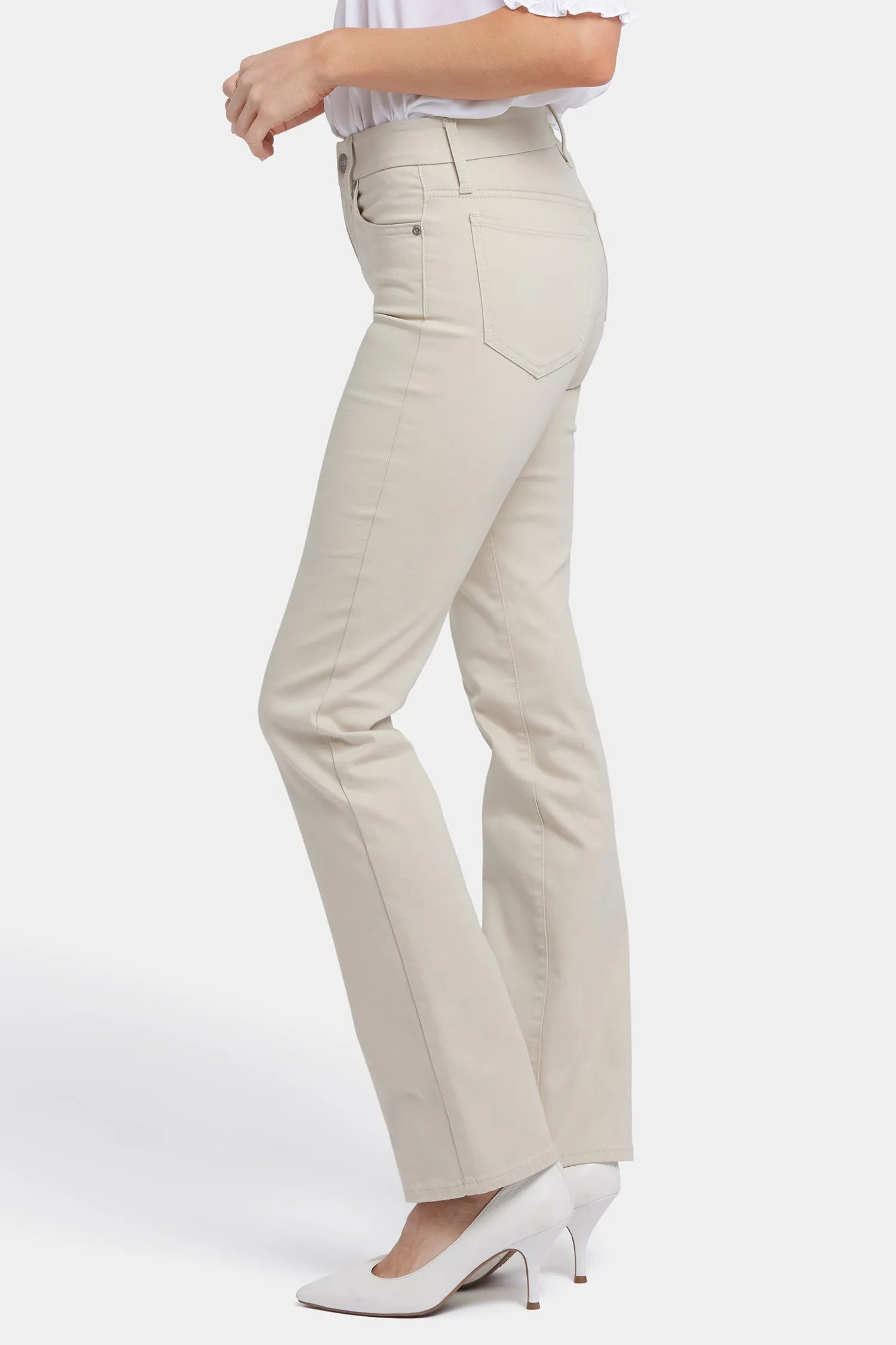 Waist-Match™ Marilyn Straight Jeans - Feather sold by NYDJ product image thumbnail 3