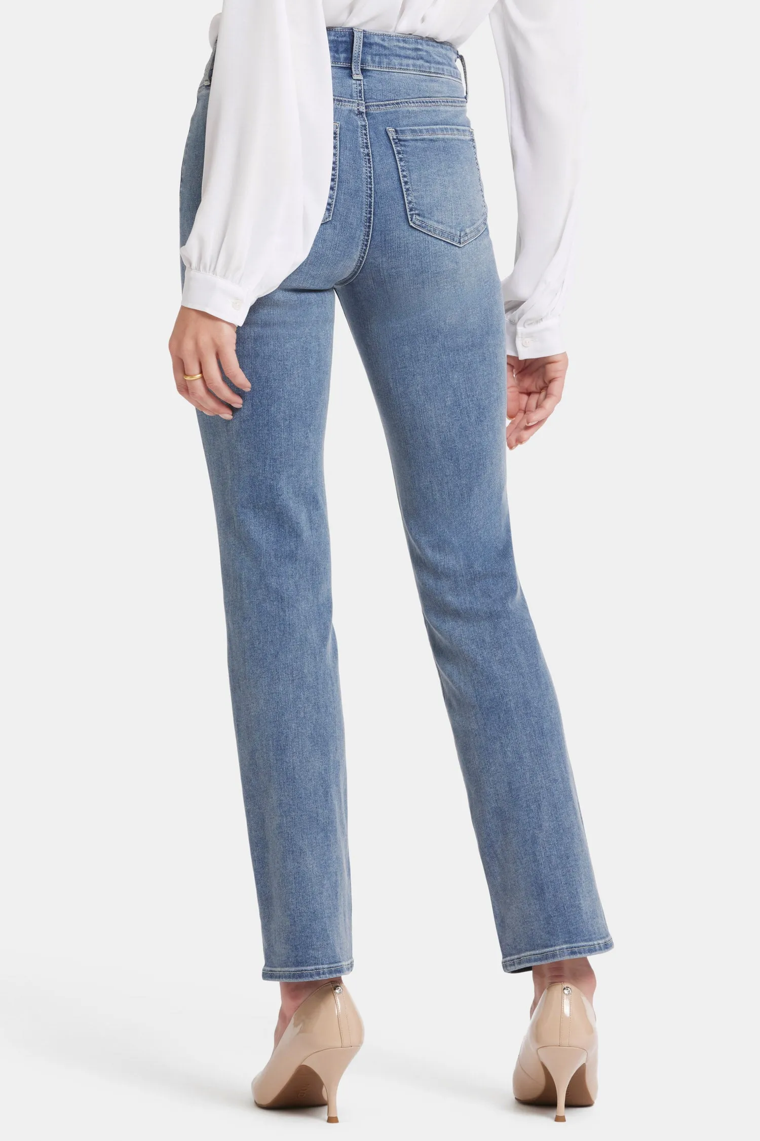 Marilyn Straight Jeans In Petite  - Hayden Valley sold by NYDJ product image thumbnail 2